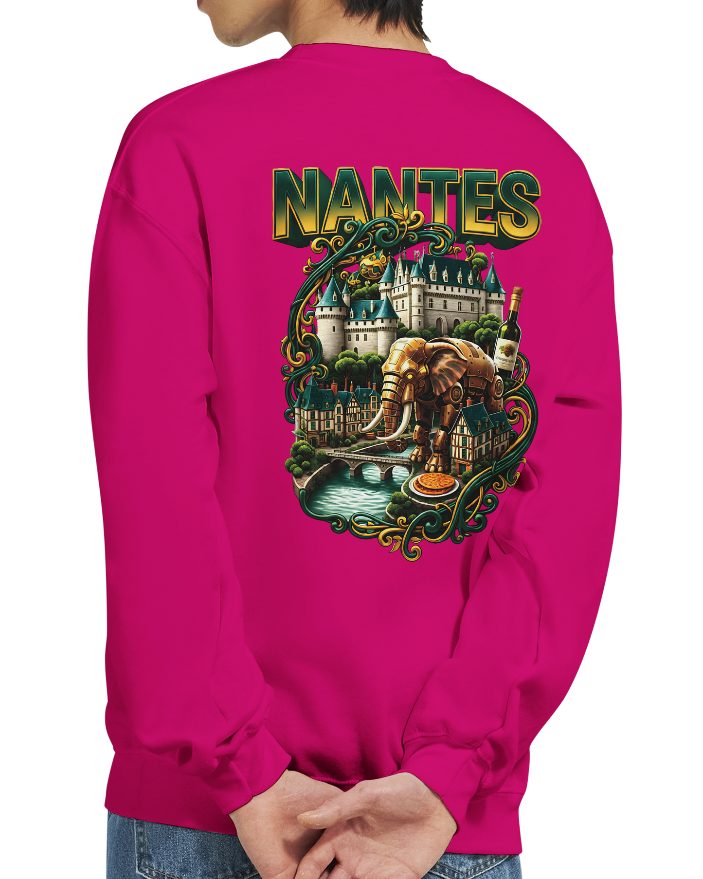Sweat-shirt unisexe Nantes – Confort premium et style décontracté