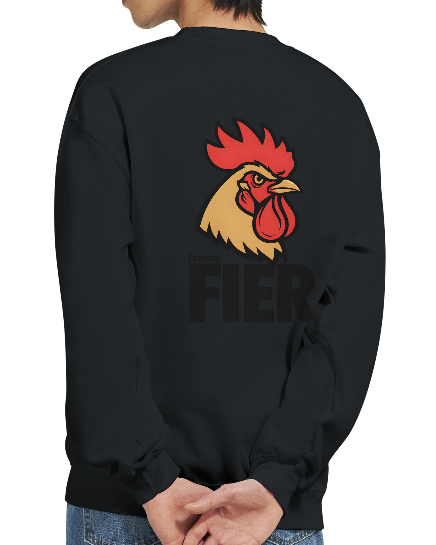 Sweat-shirt Homme France Fier - Coupe Classique et Confort Premium
