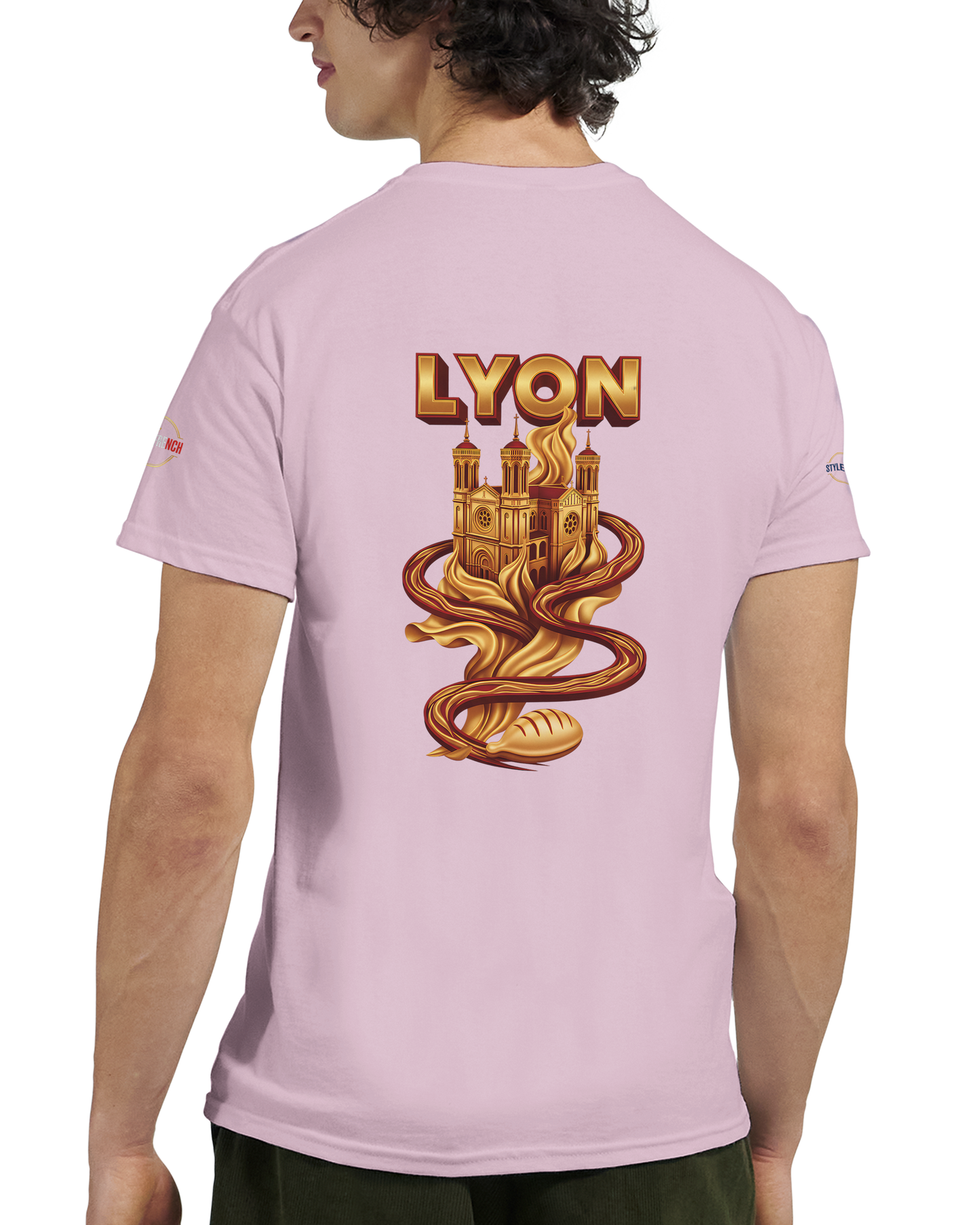 T-Shirt Unisexe Lyon - Design Ville de France - 100% Coton