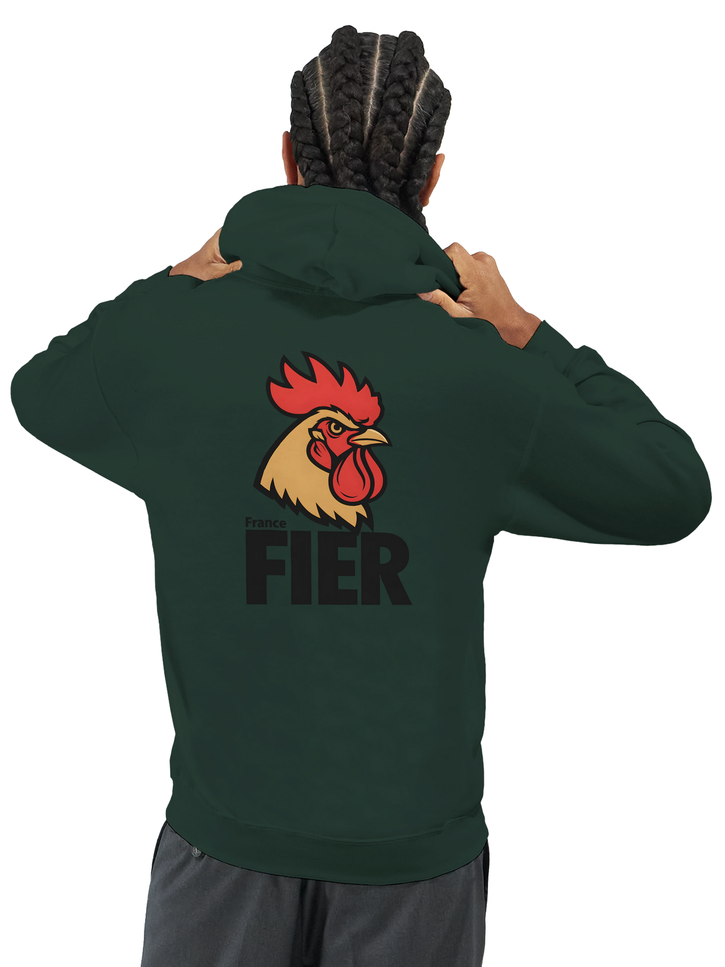 Sweat à Capuche Homme France Fière – Premium Confort et Style