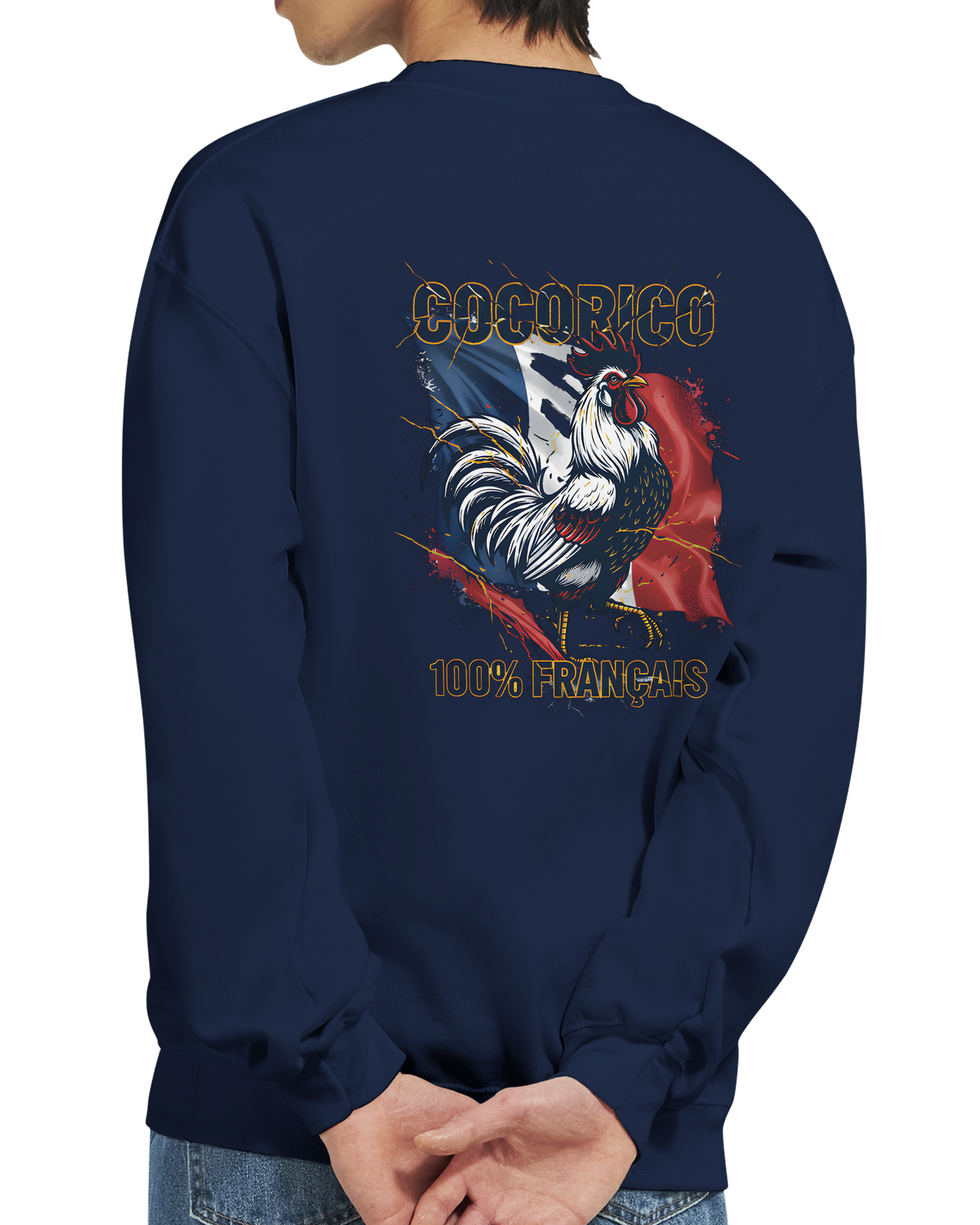 Sweat-shirt Homme Cocorico – Classique et Confortable