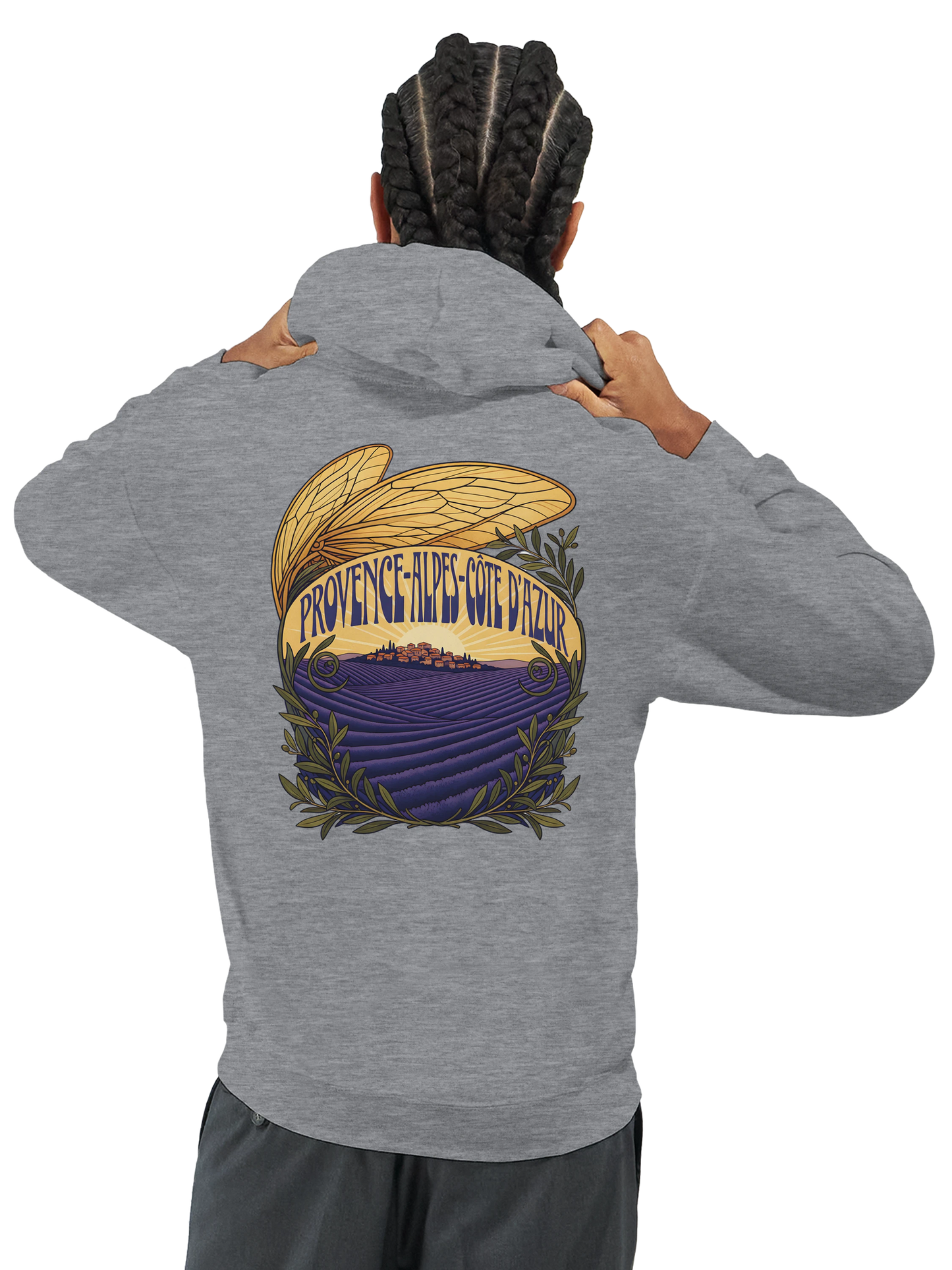Sweat à capuche unisexe Provence-Alpes-Côte d'Azur – Confort premium