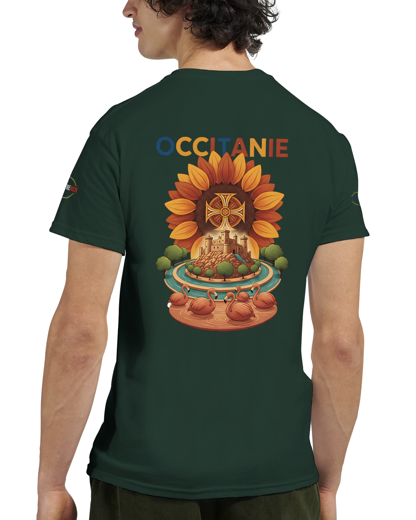 T-shirt Unisexe Occitanie – Coton Épais Premium