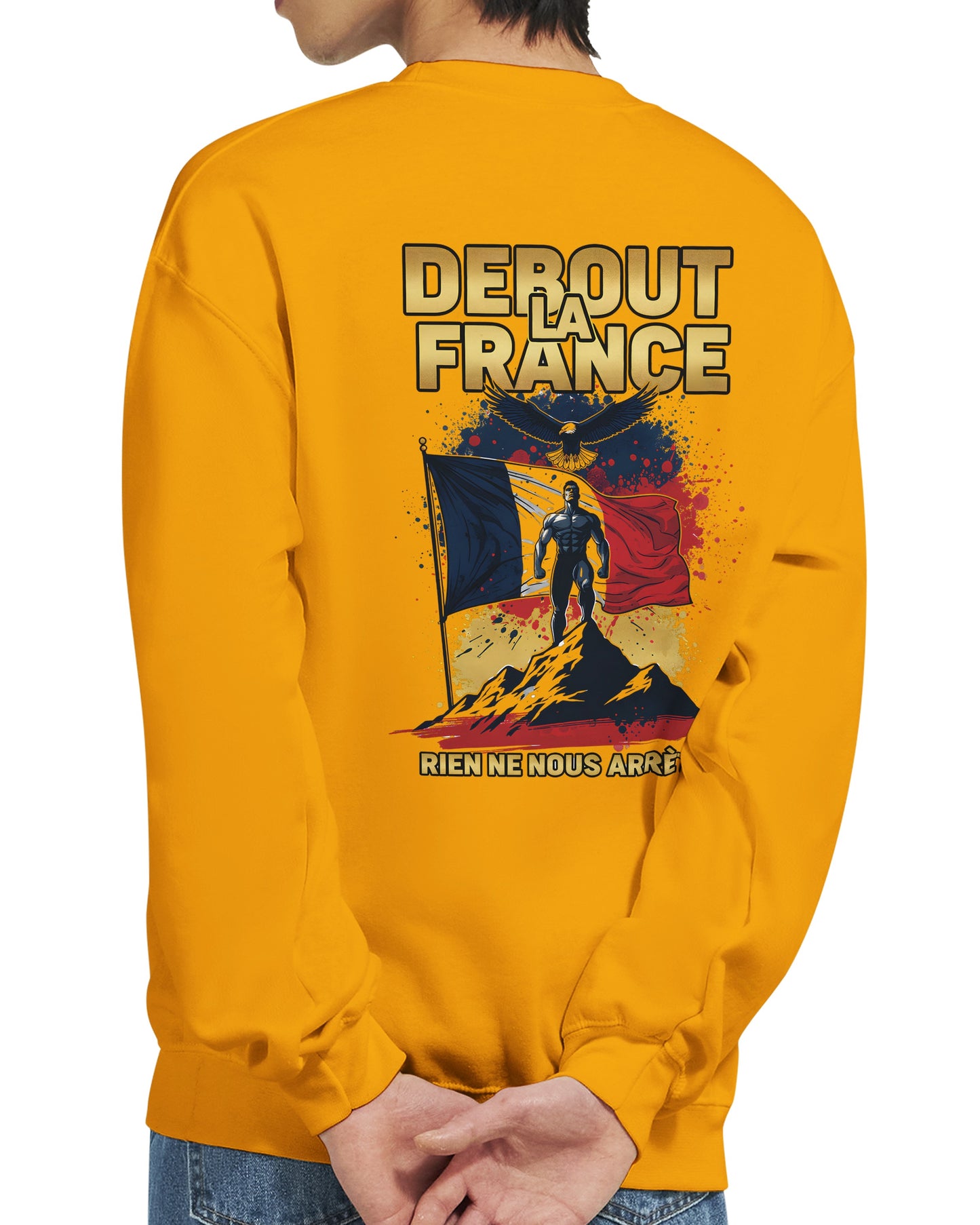 Sweat-shirt Debout La France - Confort Premium et Design Classique