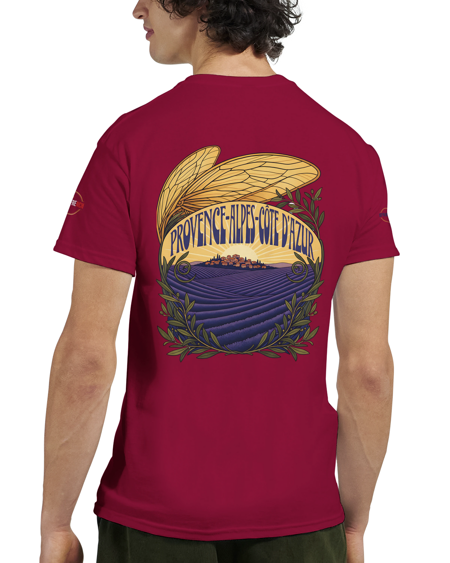 T-Shirt Unisexe Provence-Alpes-Côte d'Azur – Coton Épais Premium