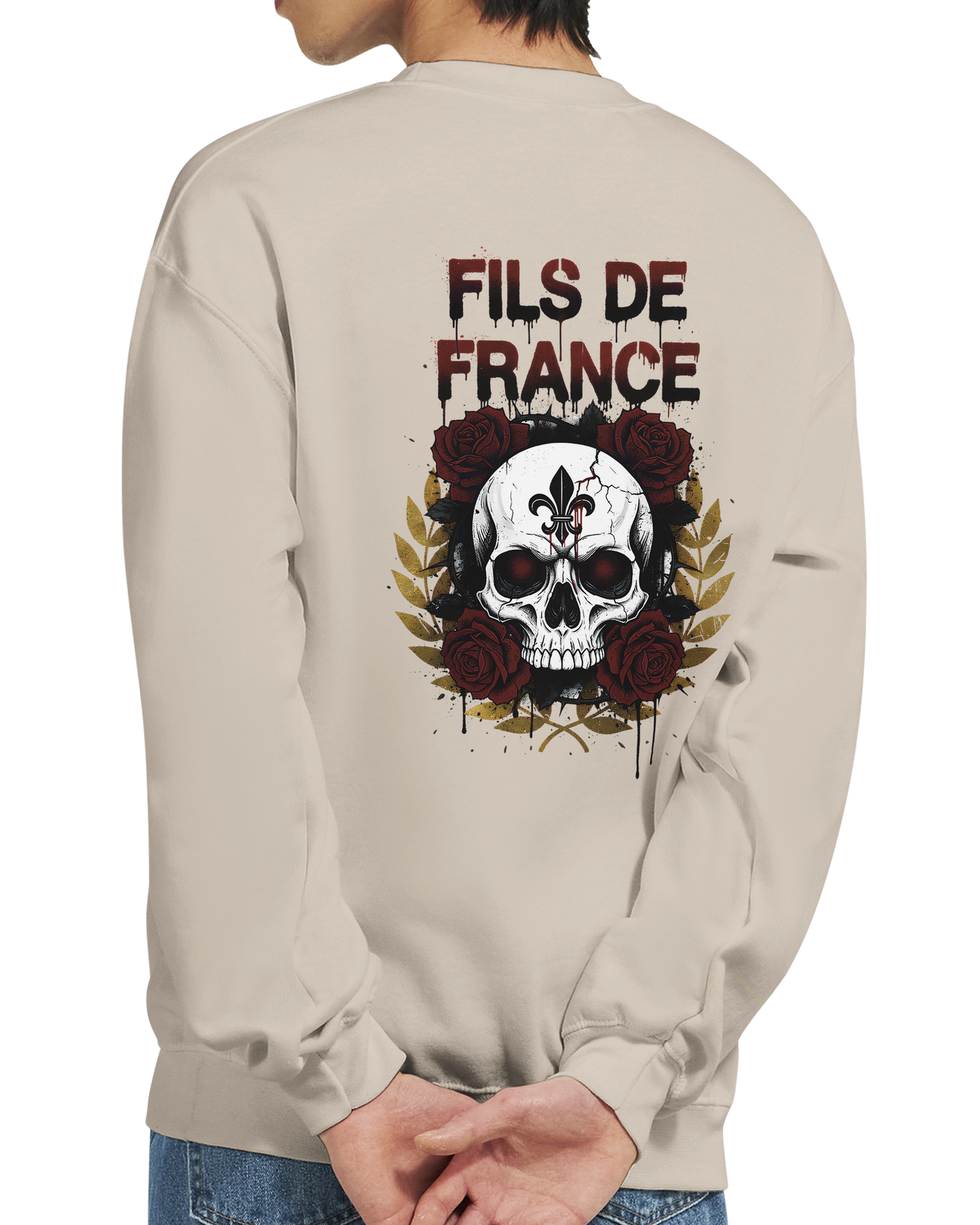 Sweat-shirt Homme Fils de France –Premium Confort Classique