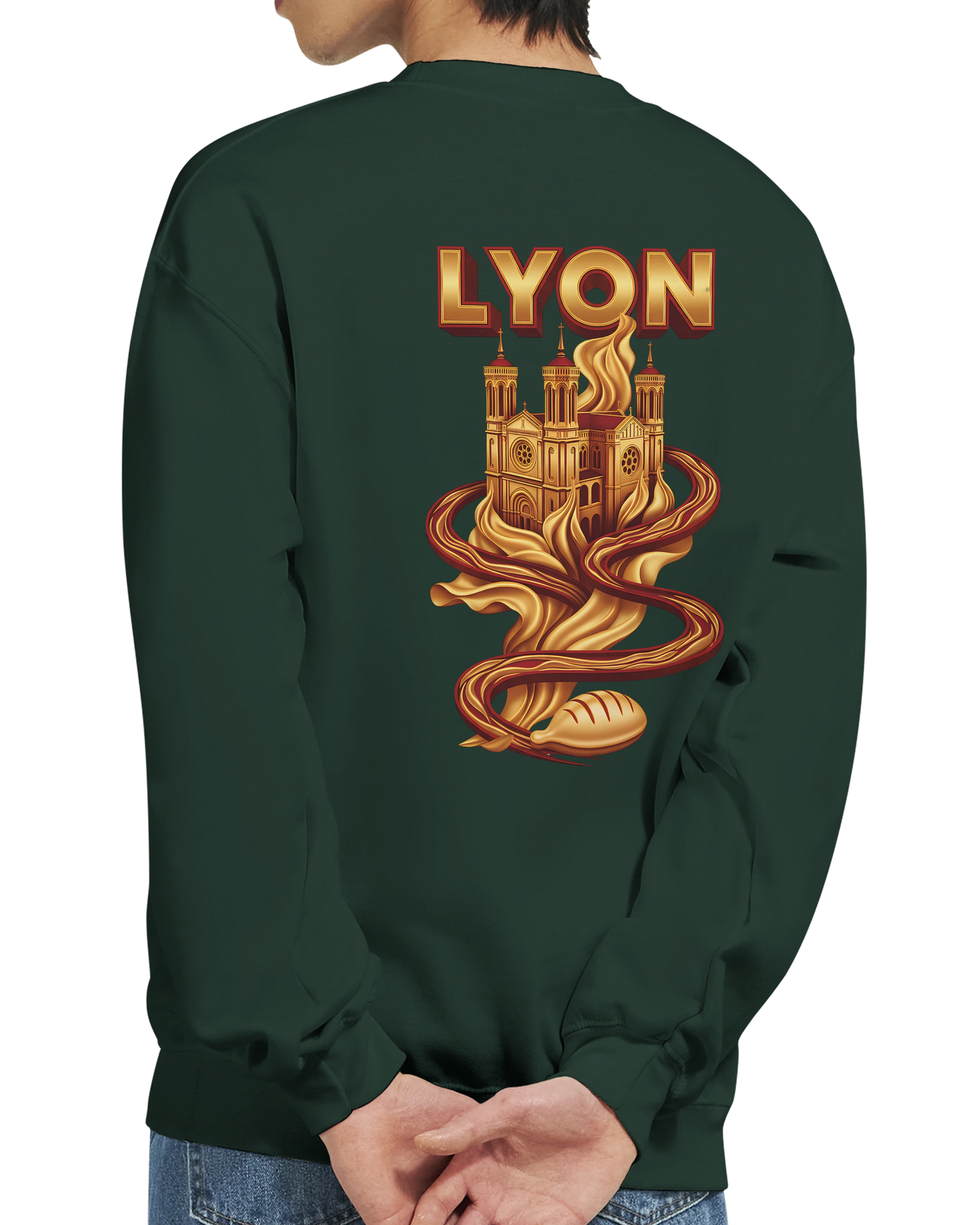 Sweat-shirt Unisexe Lyon – Confort Premium et Style Classique