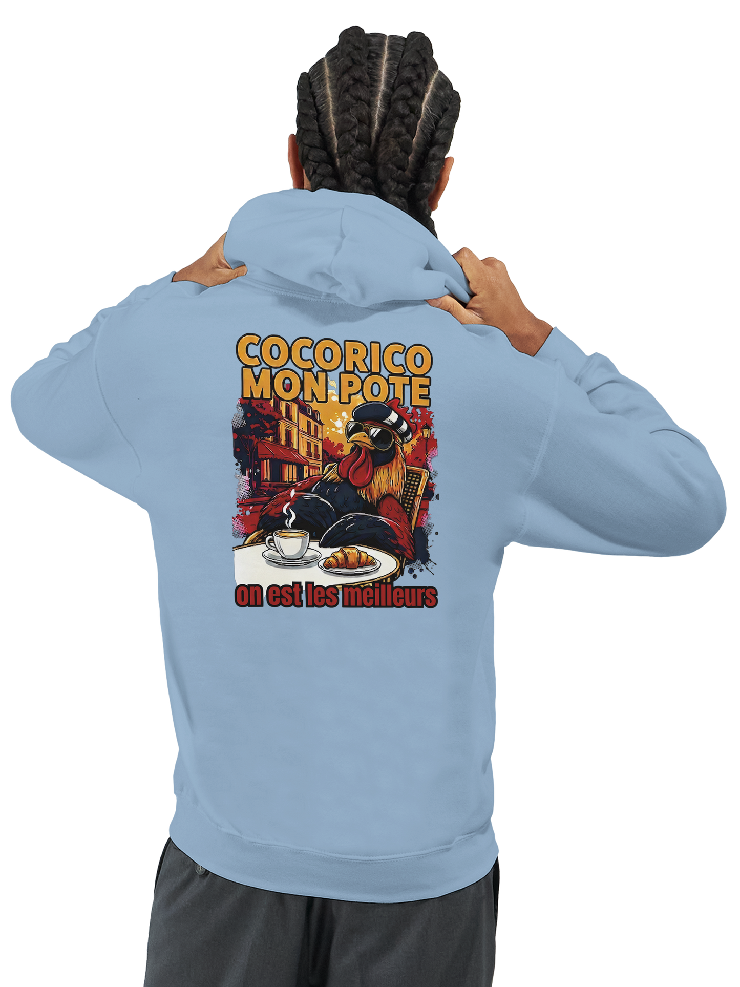 Sweat à Capuche homme on est les meilleurs