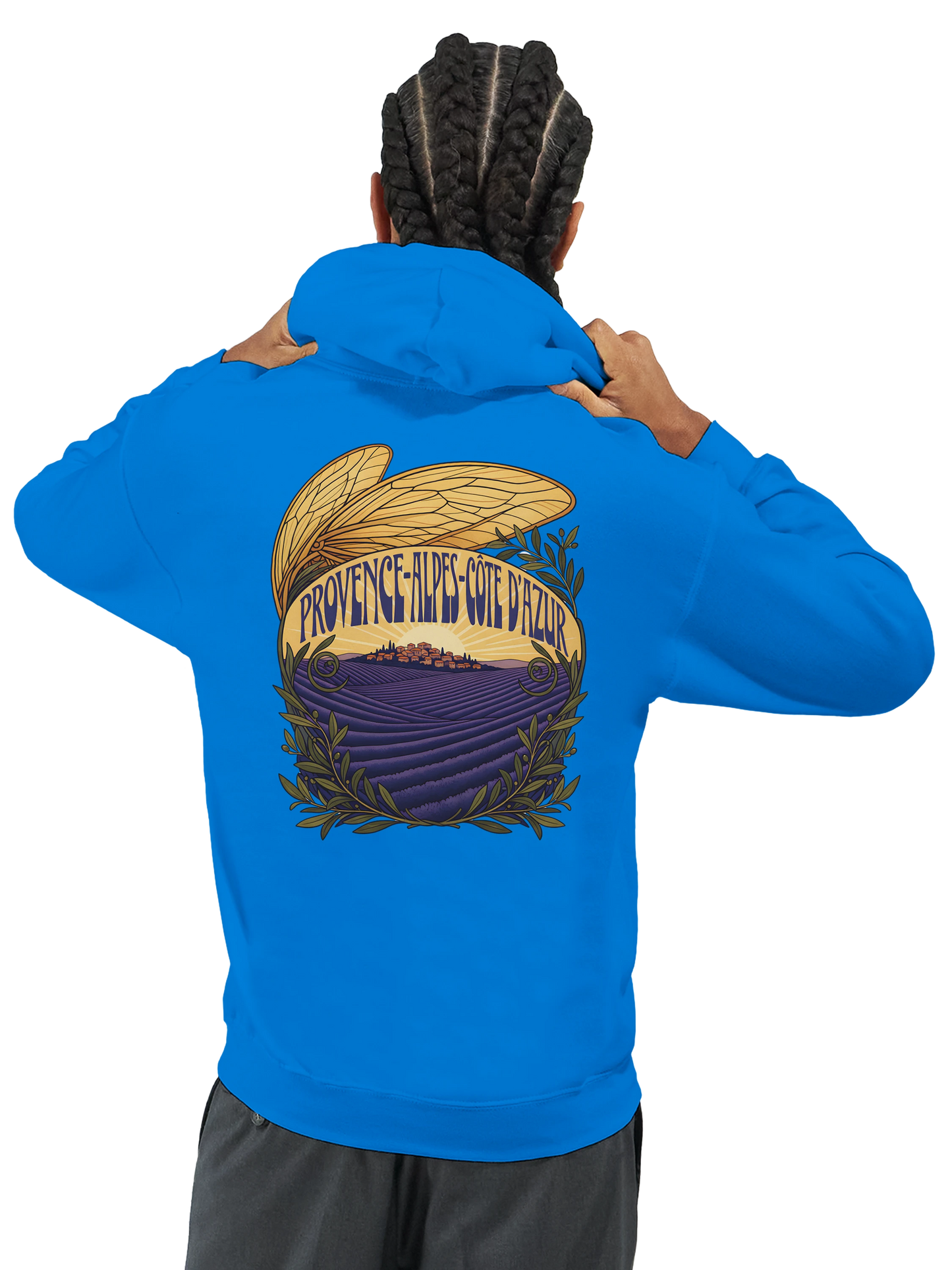 Sweat à capuche unisexe Provence-Alpes-Côte d'Azur – Confort premium