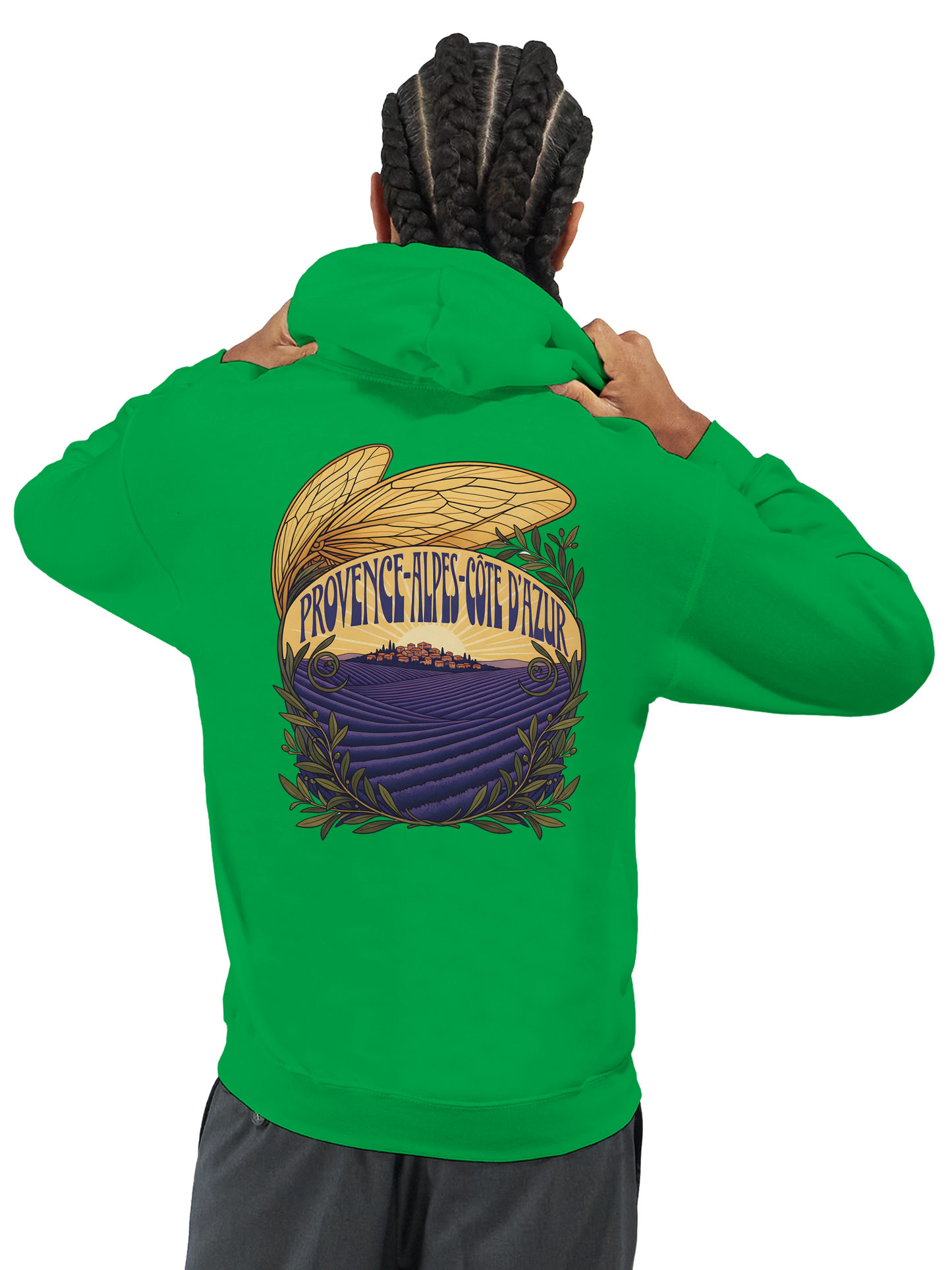 Sweat à capuche unisexe Provence-Alpes-Côte d'Azur – Confort premium