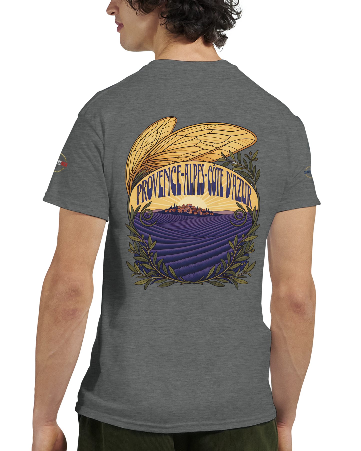 T-Shirt Unisexe Provence-Alpes-Côte d'Azur – Coton Épais Premium