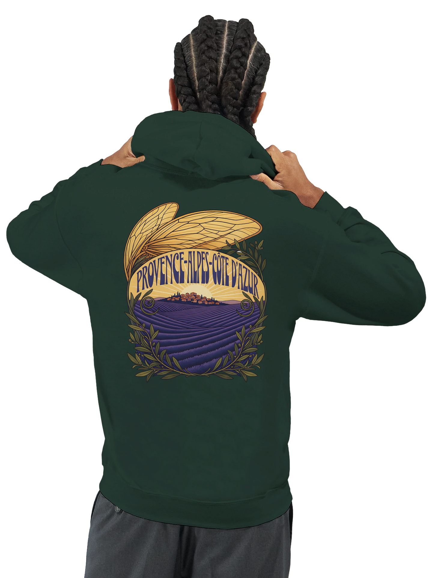 Sweat à capuche unisexe Provence-Alpes-Côte d'Azur – Confort premium