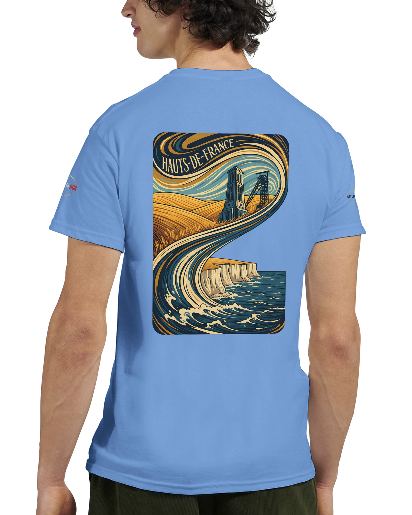 T-shirt Unisexe Haut de France - Coton Épais Premium