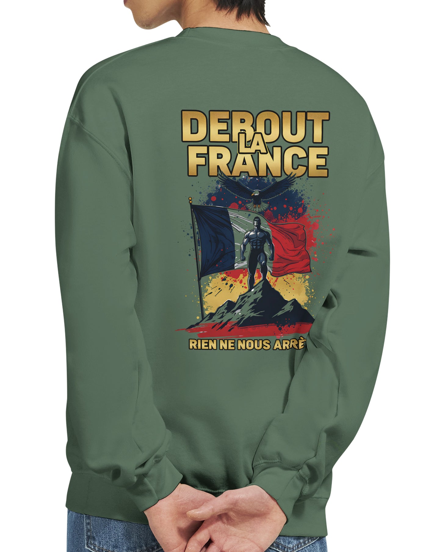 Sweat-shirt Debout La France - Confort Premium et Design Classique