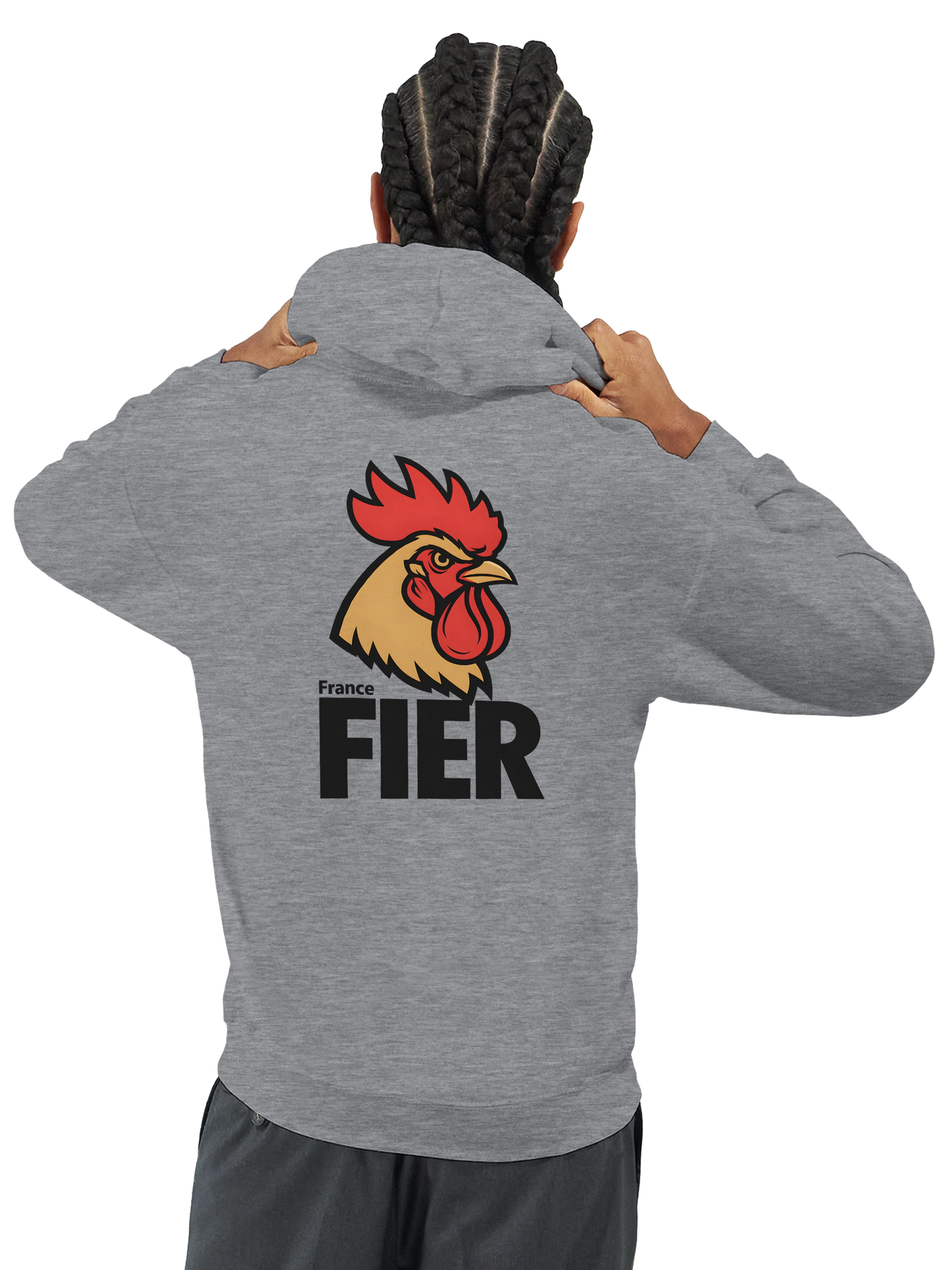 Sweat à Capuche France Fier – Confortable et Résistant