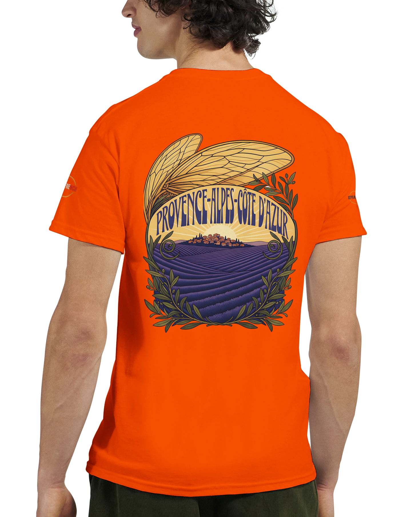 T-Shirt Unisexe Provence-Alpes-Côte d'Azur – Coton Épais Premium