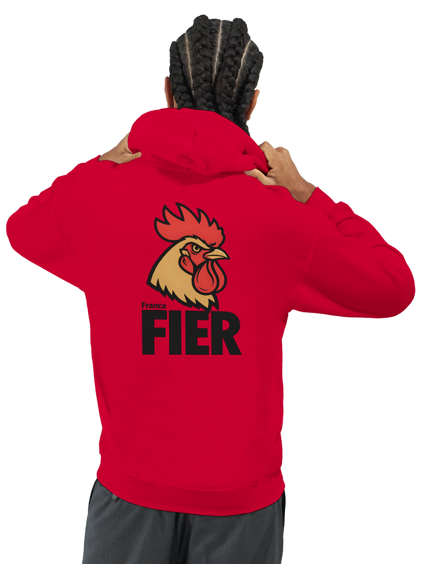 Sweat à Capuche France Fier – Confortable et Résistant