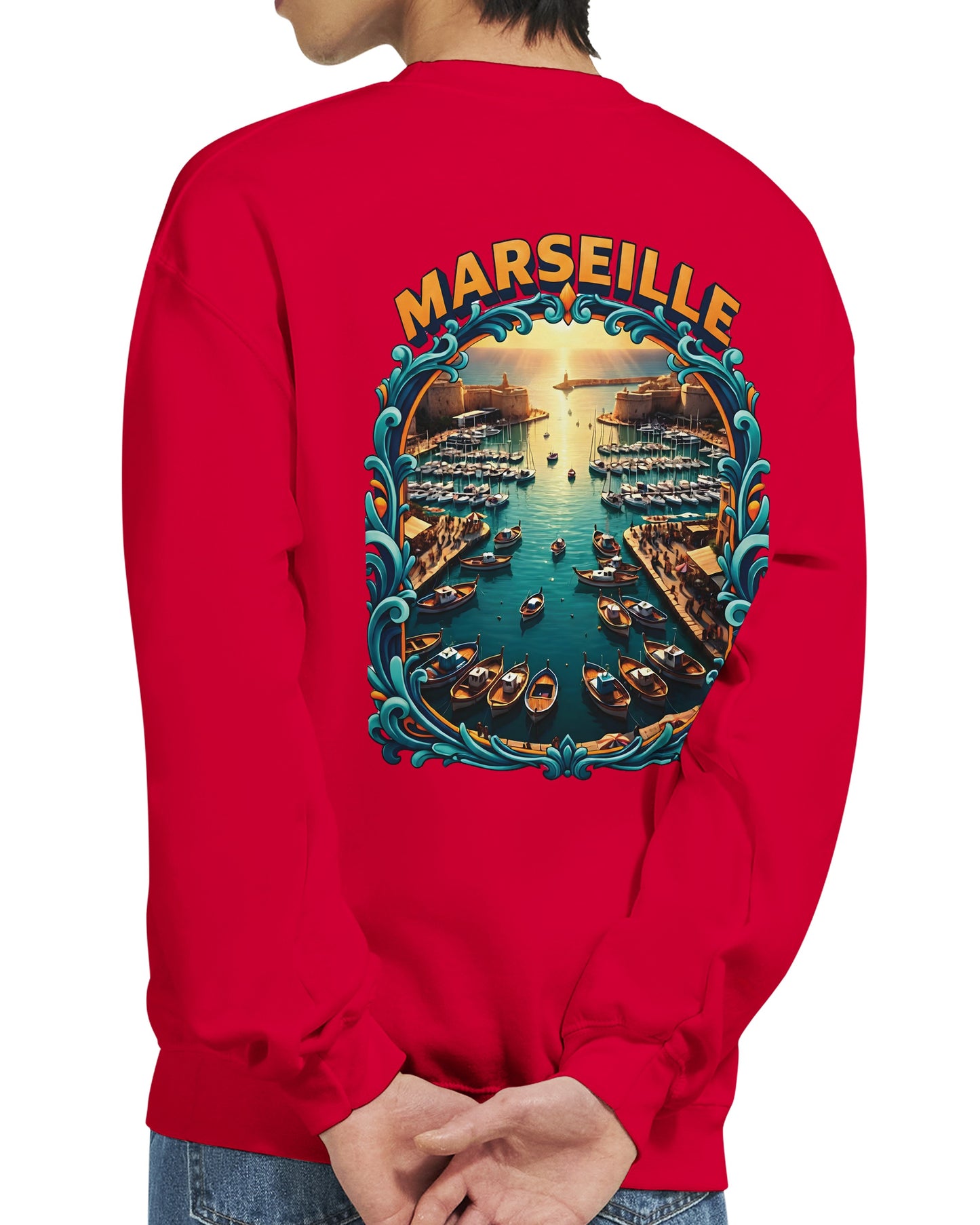 Sweat-shirt Unisexe Marseille - Confort Premium et Style Urbain