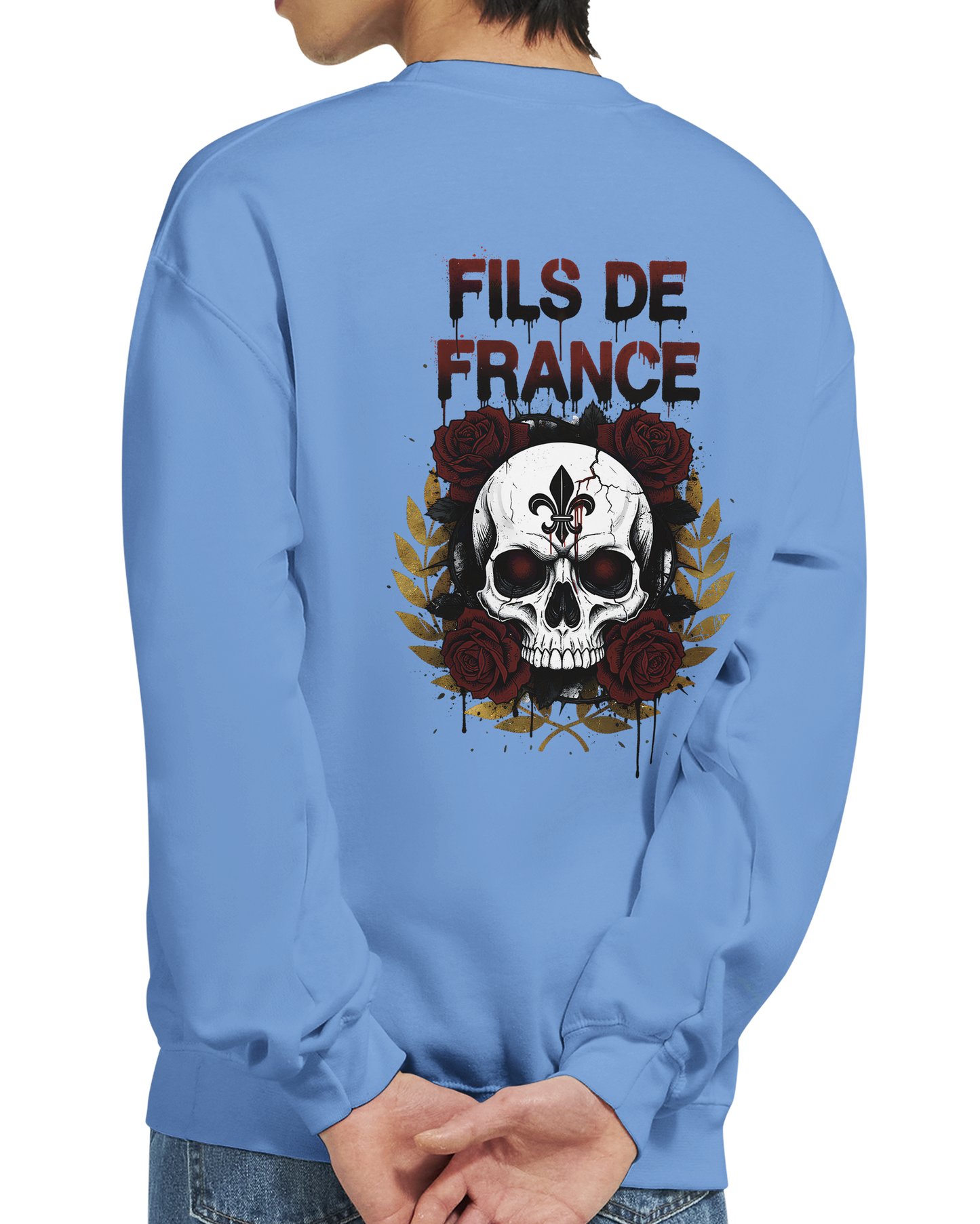 Sweat-shirt Homme Fils de France –Premium Confort Classique