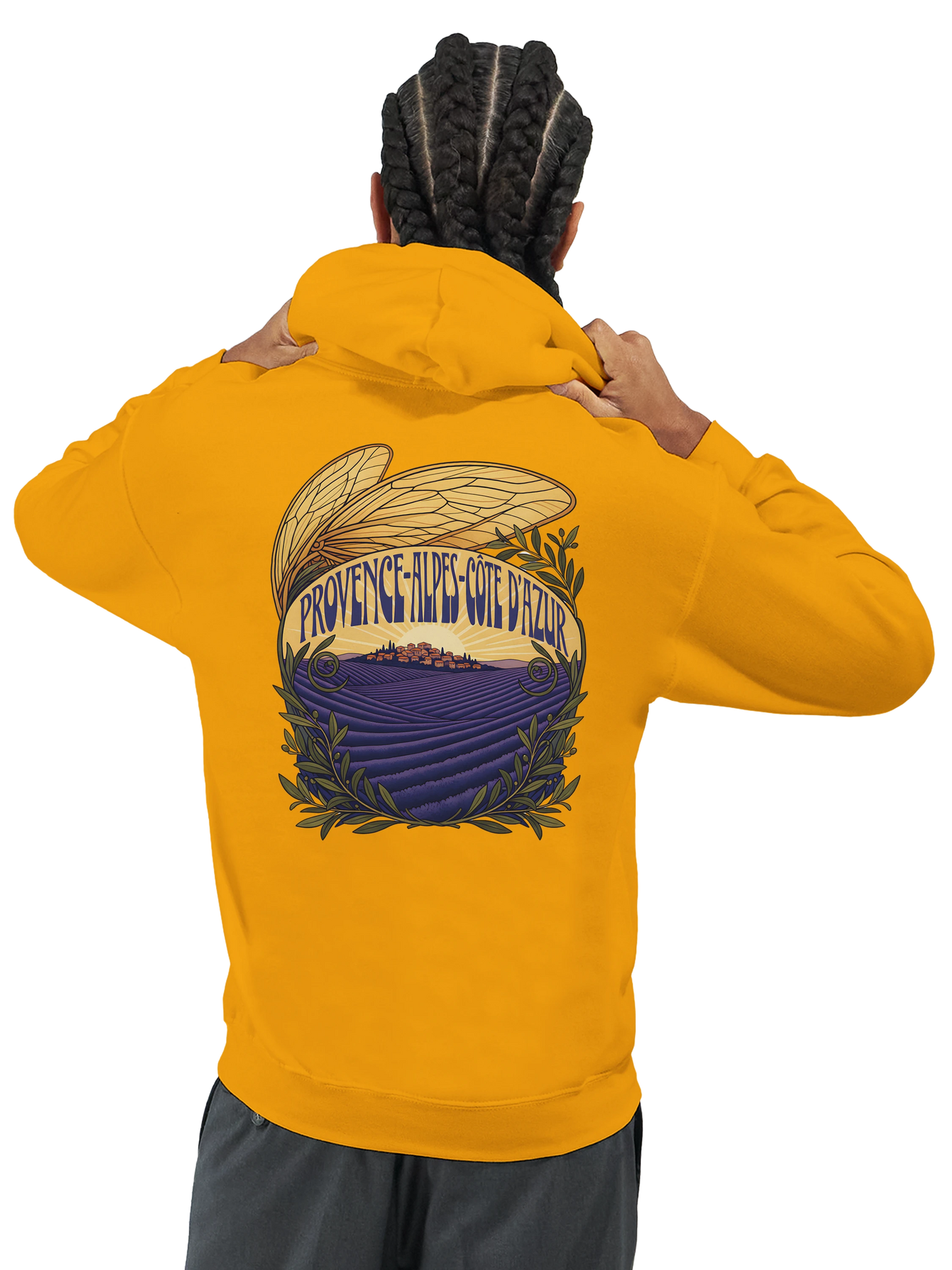 Sweat à capuche unisexe Provence-Alpes-Côte d'Azur – Confort premium