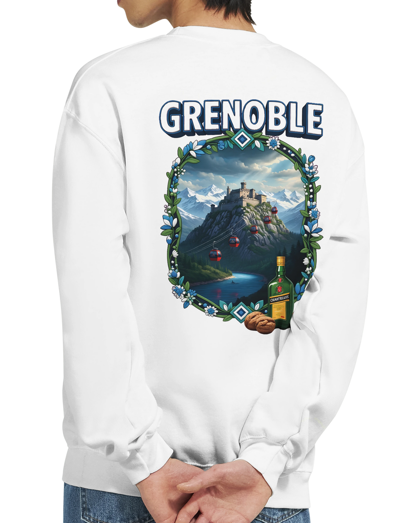 Sweat-shirt unisexe Grenoble – Style urbain premium