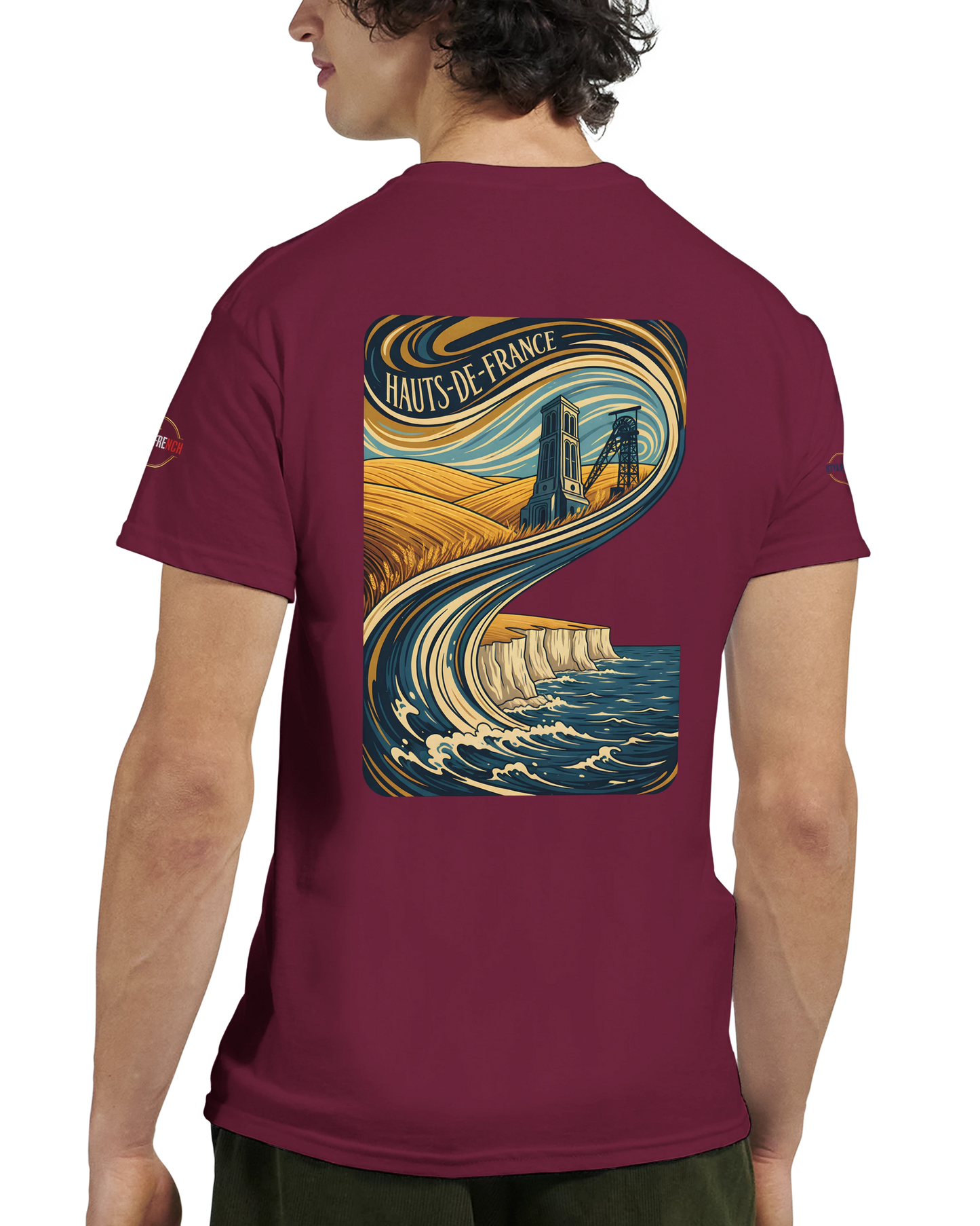 T-shirt Unisexe Haut de France - Coton Épais Premium