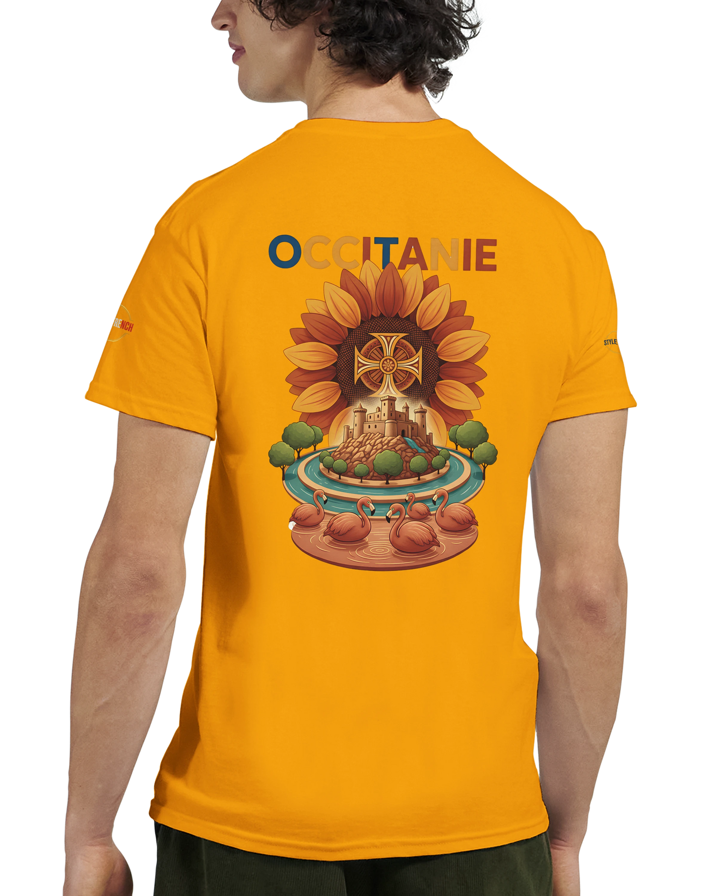T-shirt Unisexe Occitanie – Coton Épais Premium
