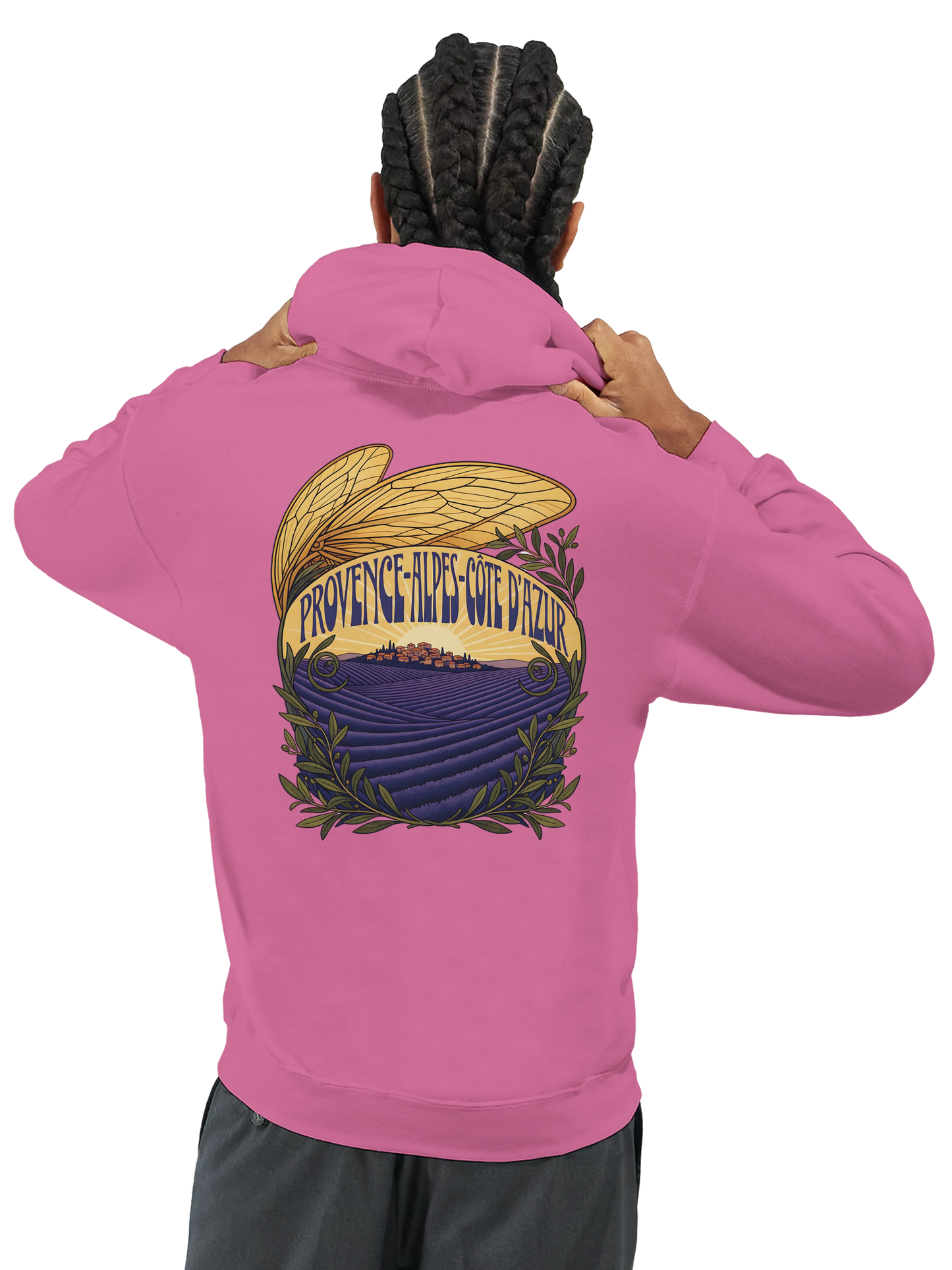 Sweat à capuche unisexe Provence-Alpes-Côte d'Azur – Confort premium
