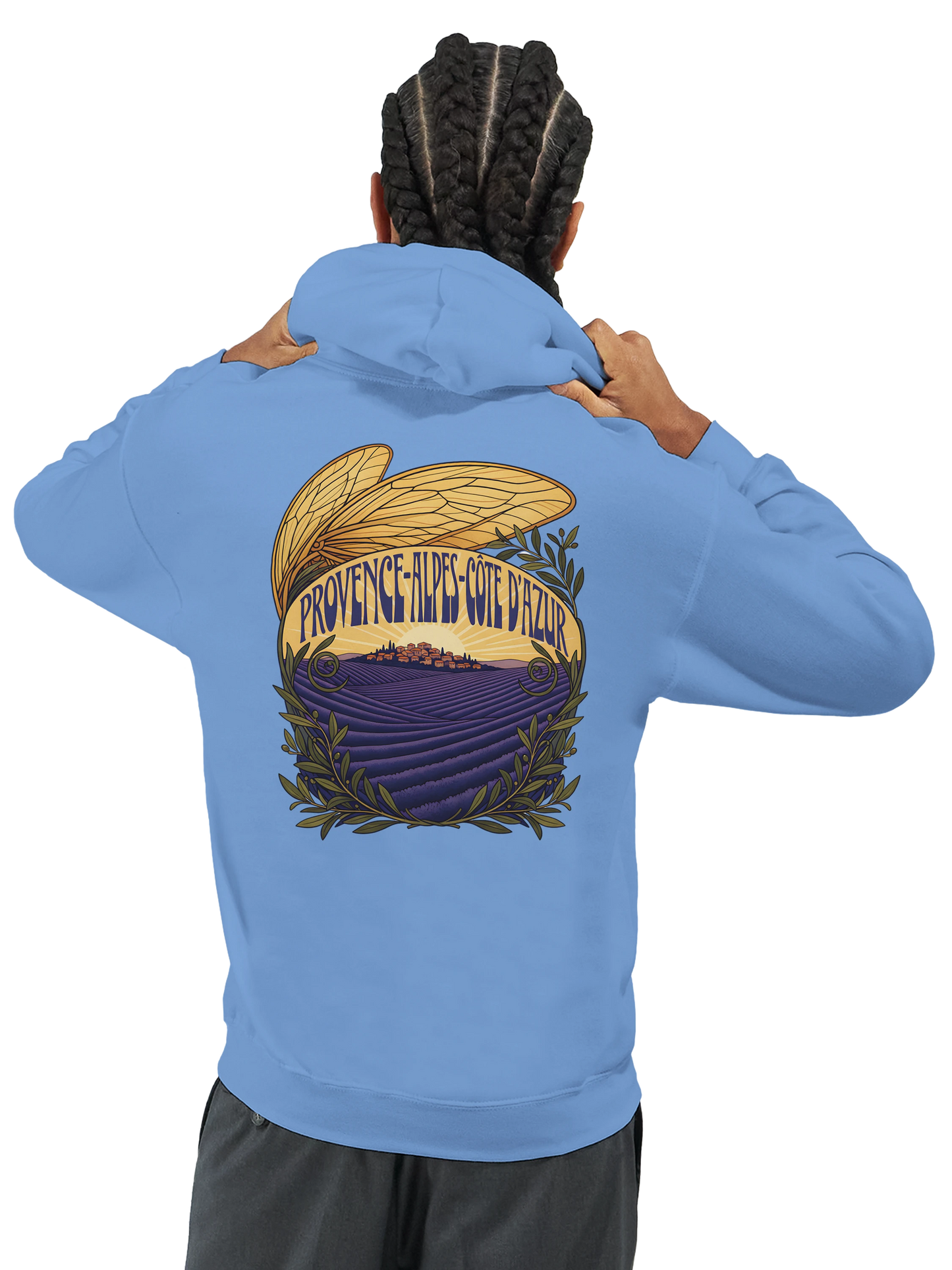 Sweat à capuche unisexe Provence-Alpes-Côte d'Azur – Confort premium