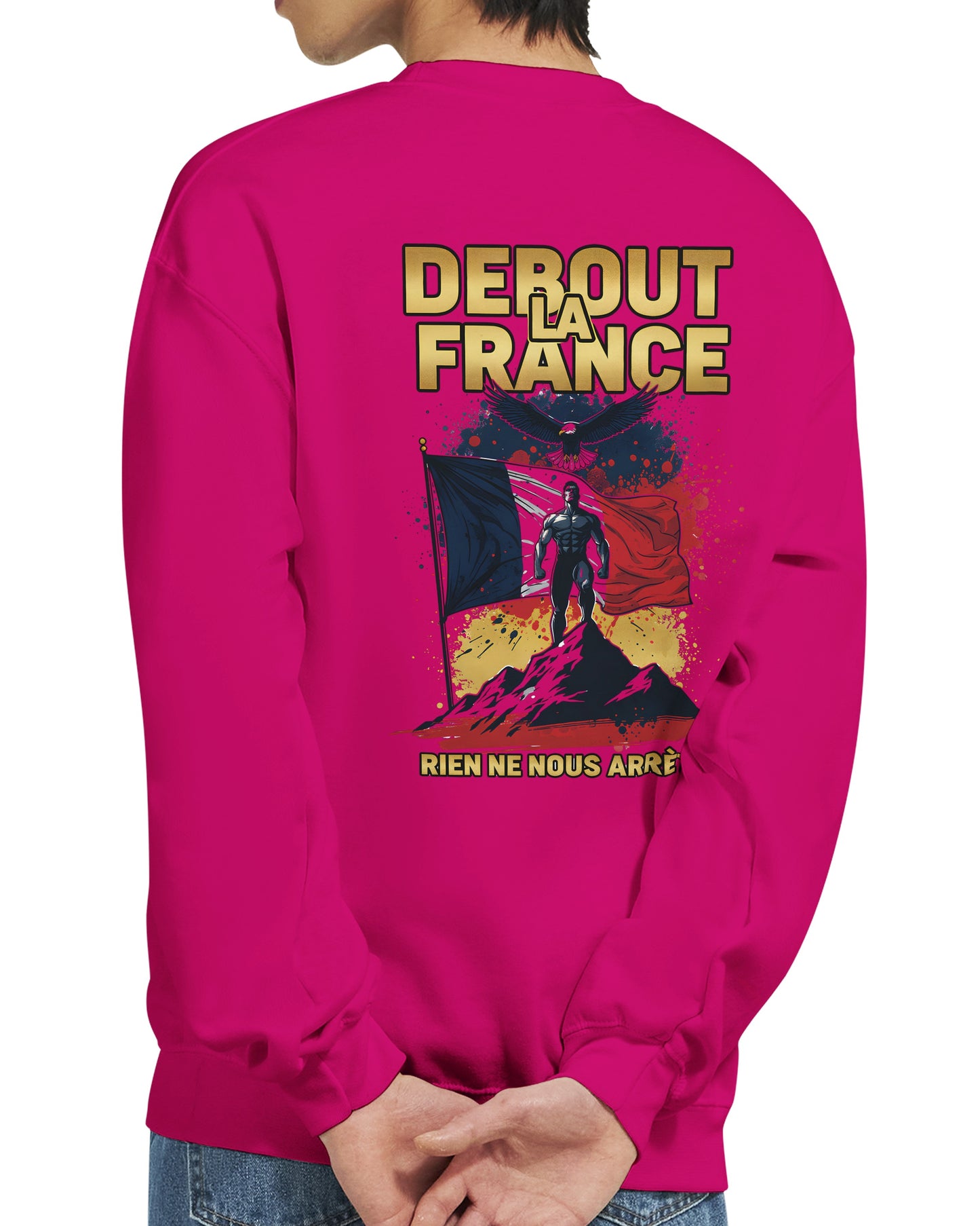 Sweat-shirt Debout La France - Confort Premium et Design Classique