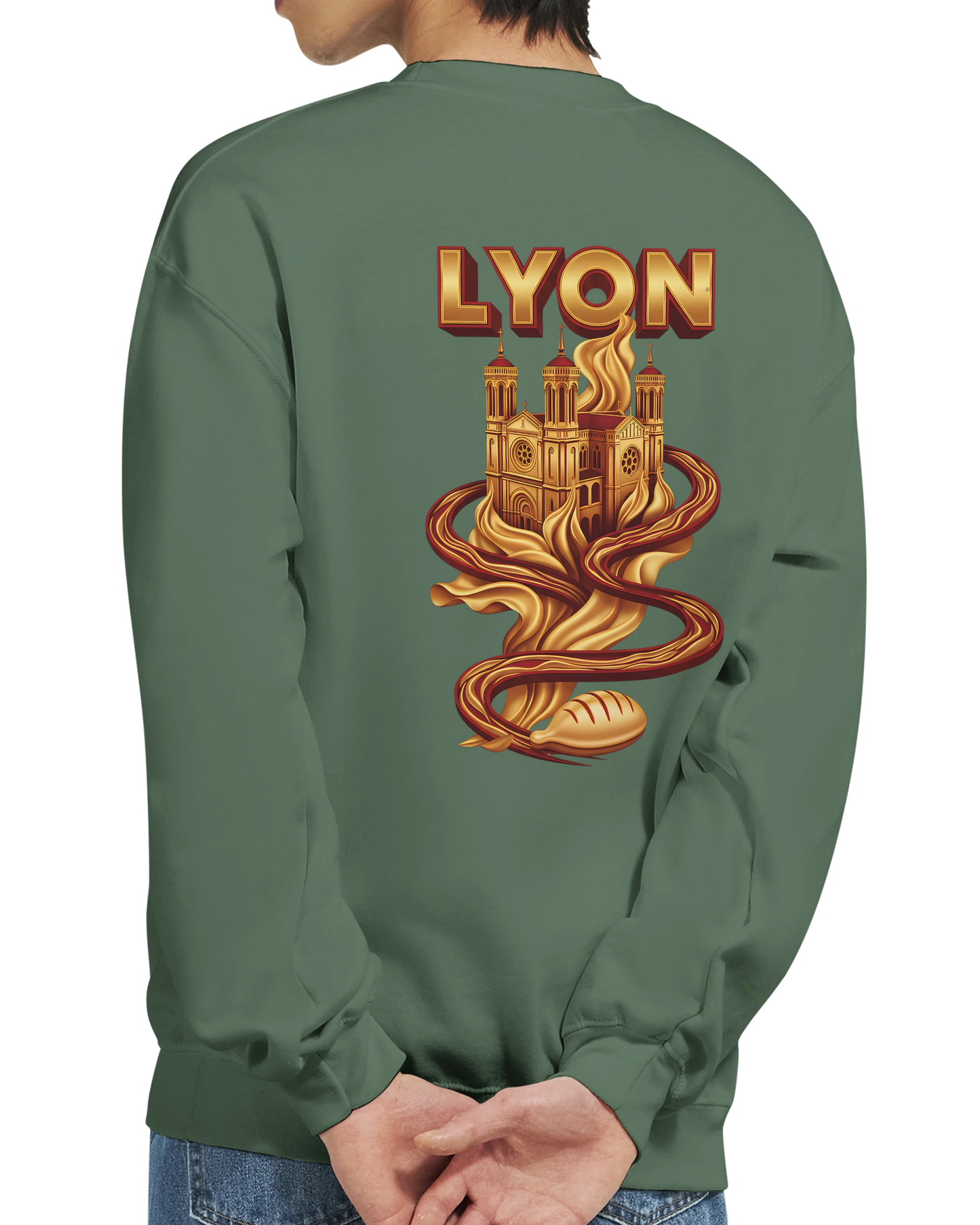 Sweat-shirt Unisexe Lyon – Confort Premium et Style Classique