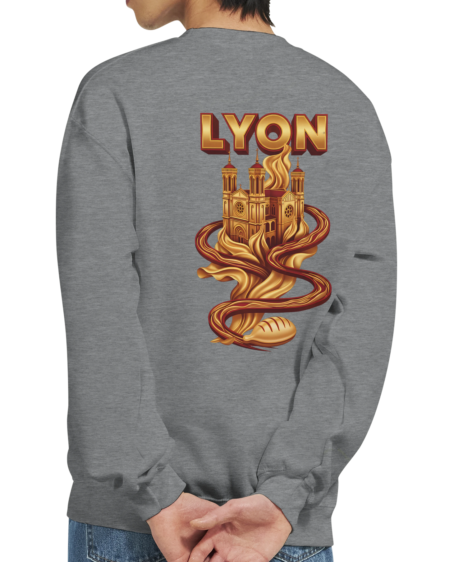 Sweat-shirt Unisexe Lyon – Confort Premium et Style Classique