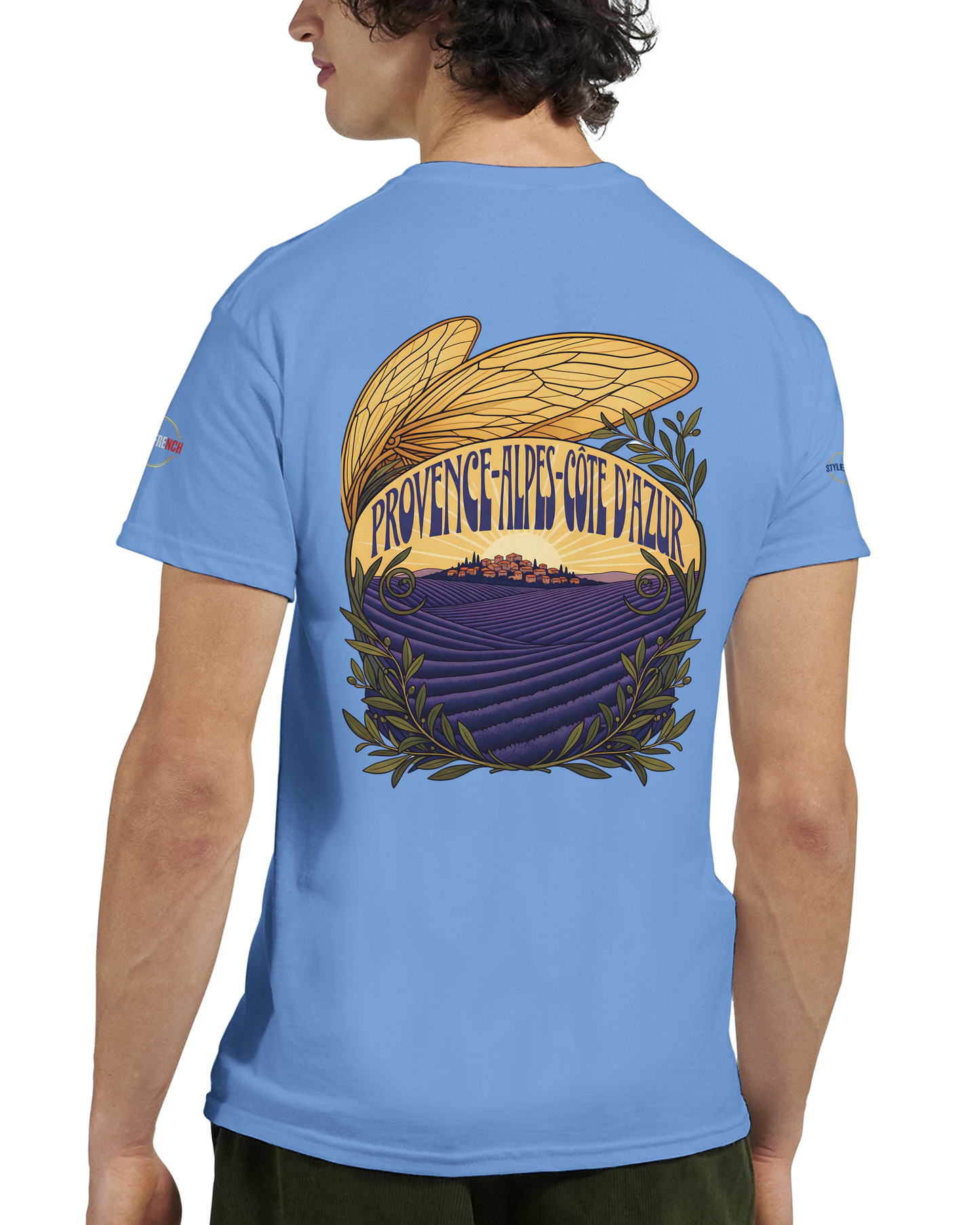 T-Shirt Unisexe Provence-Alpes-Côte d'Azur – Coton Épais Premium