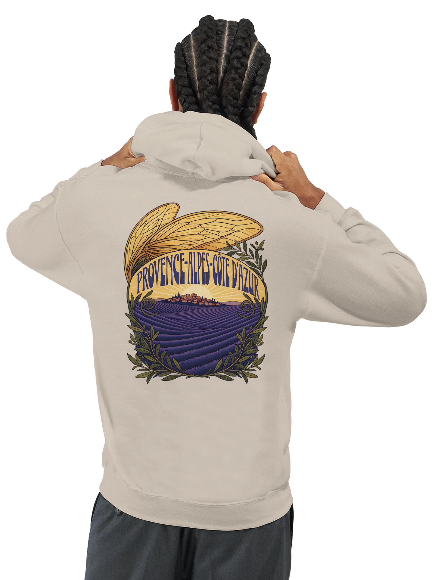 Sweat à capuche unisexe Provence-Alpes-Côte d'Azur – Confort premium