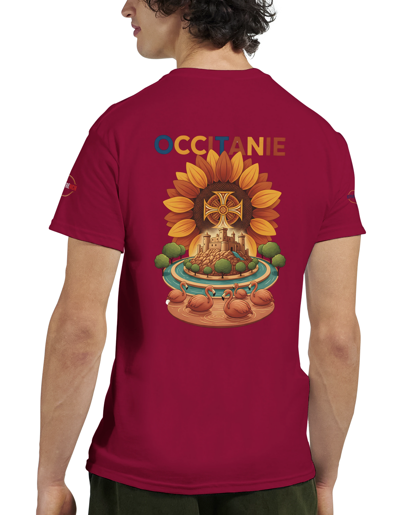 T-shirt Unisexe Occitanie – Coton Épais Premium