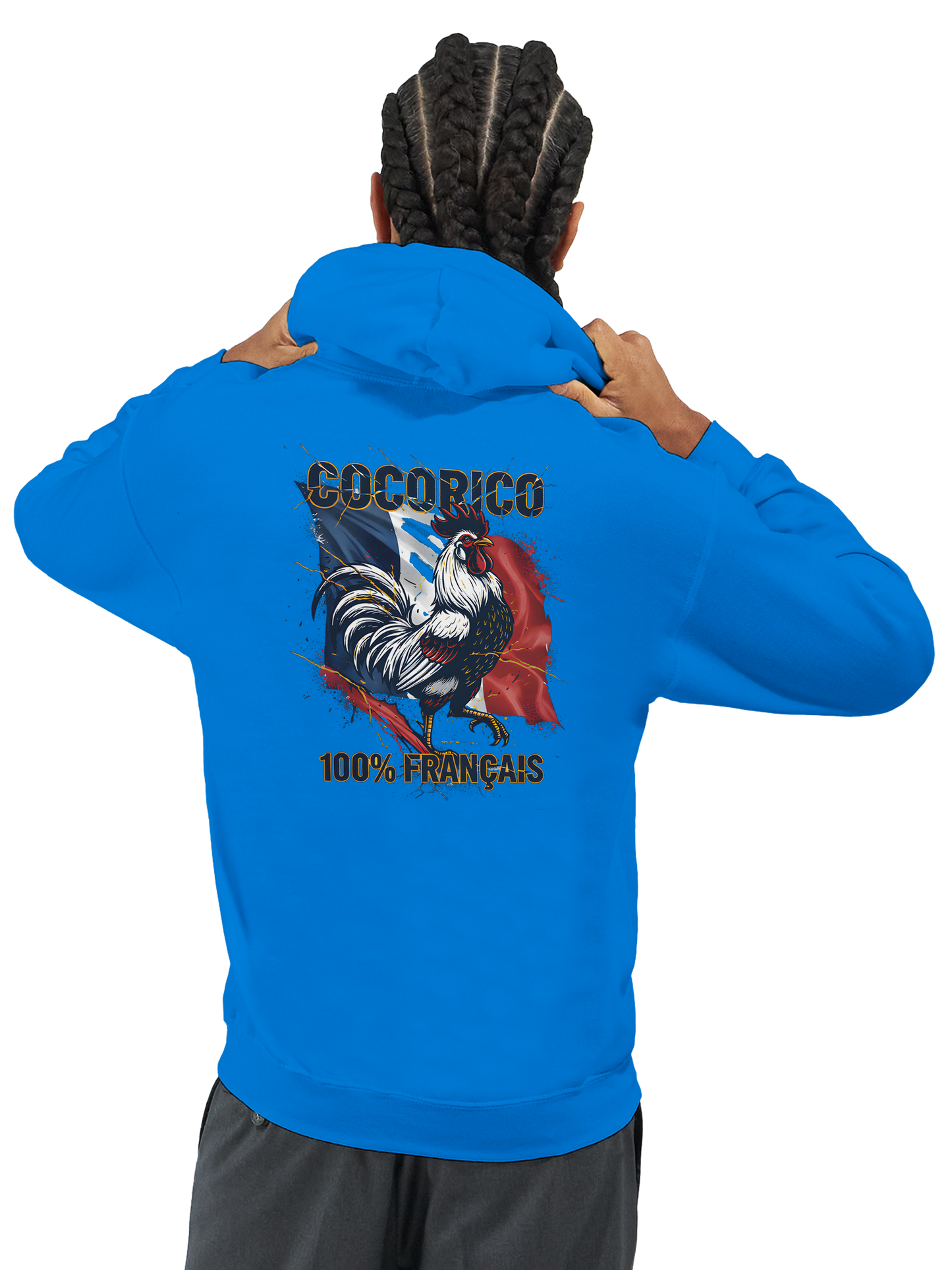 Sweat à Capuche Homme Cocorico – Confort et Style Français
