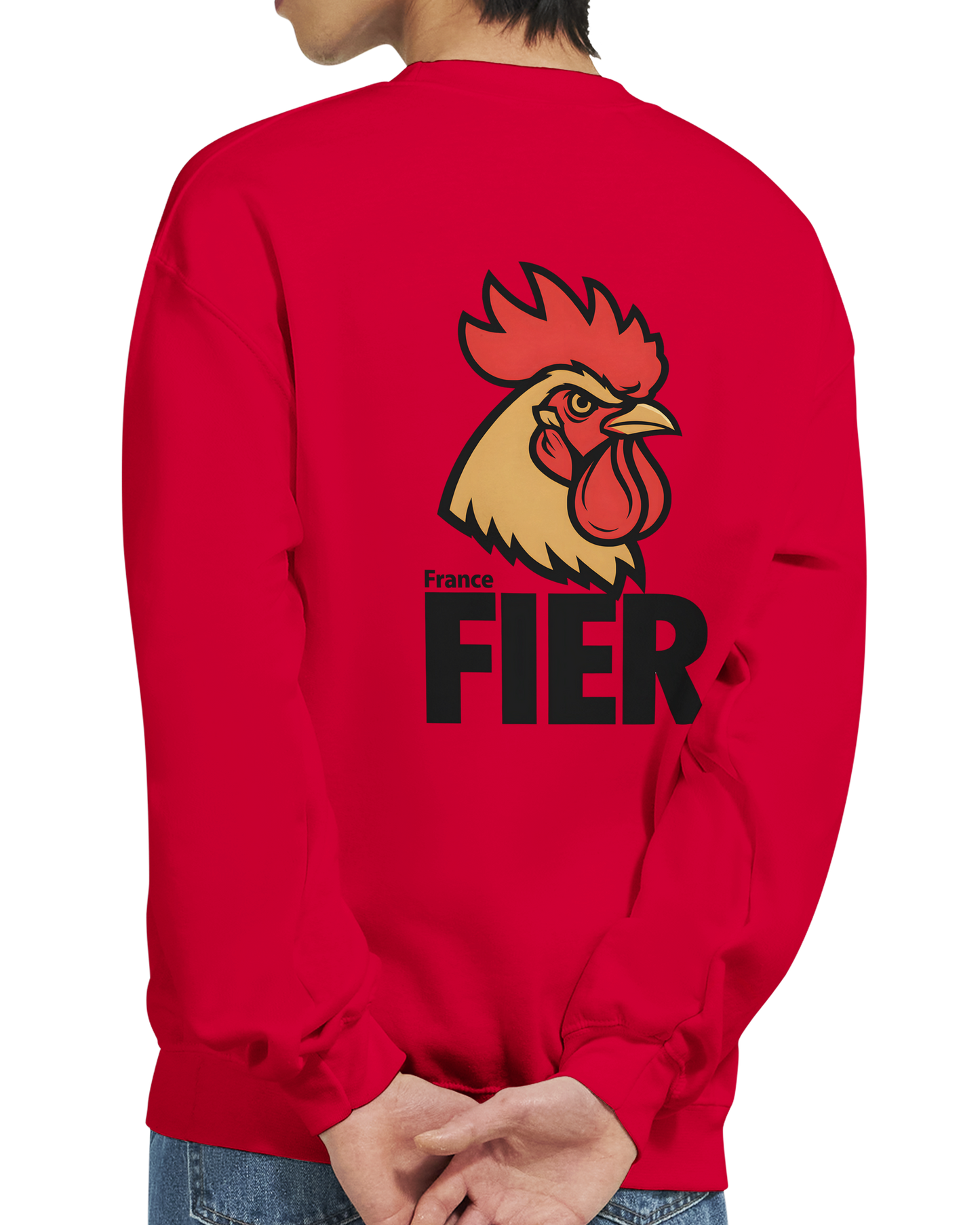 Sweat-shirt Homme France Fier - Coupe Classique et Confort Premium