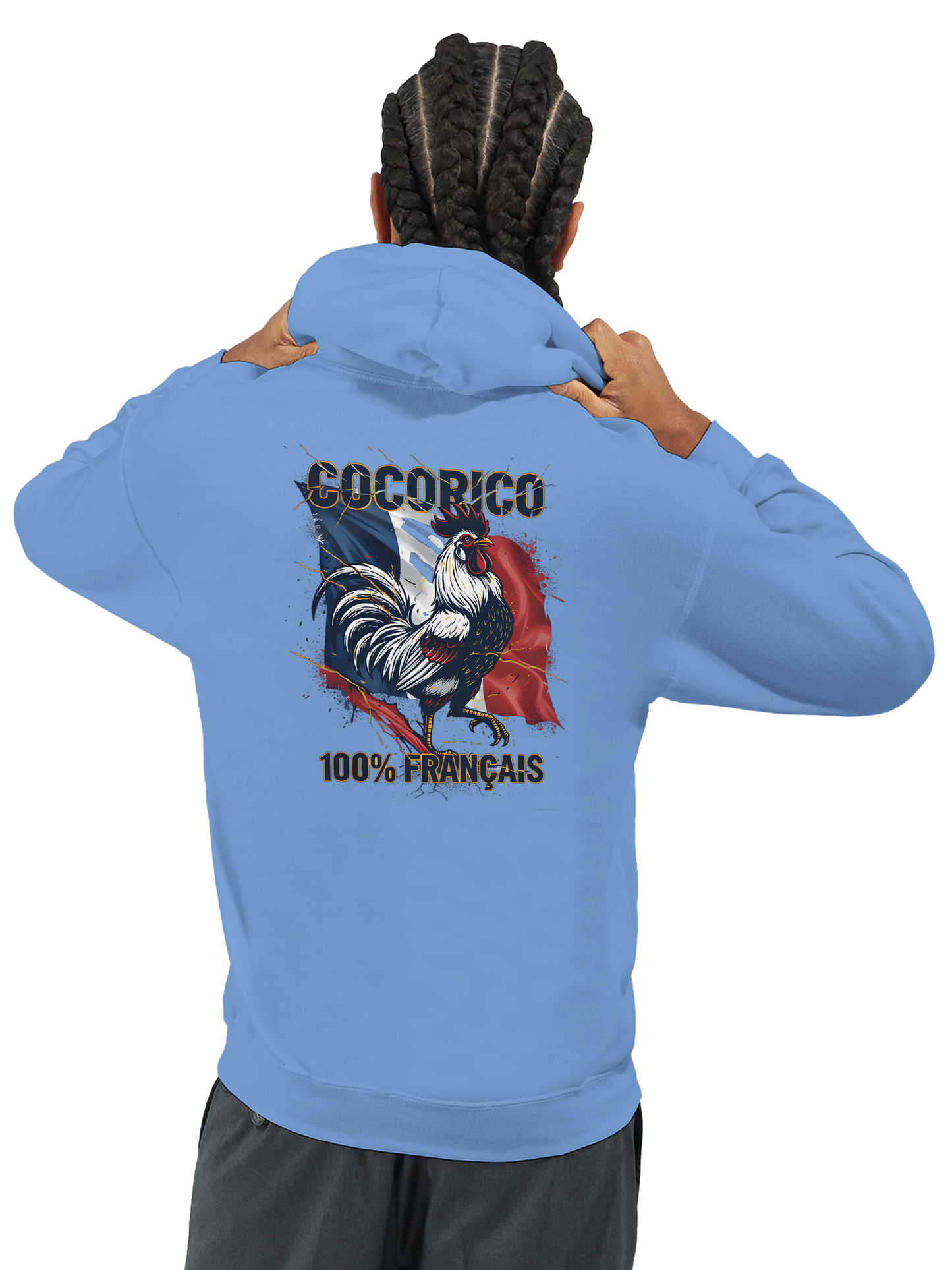 Sweat à Capuche Homme Cocorico – Confort et Style Français
