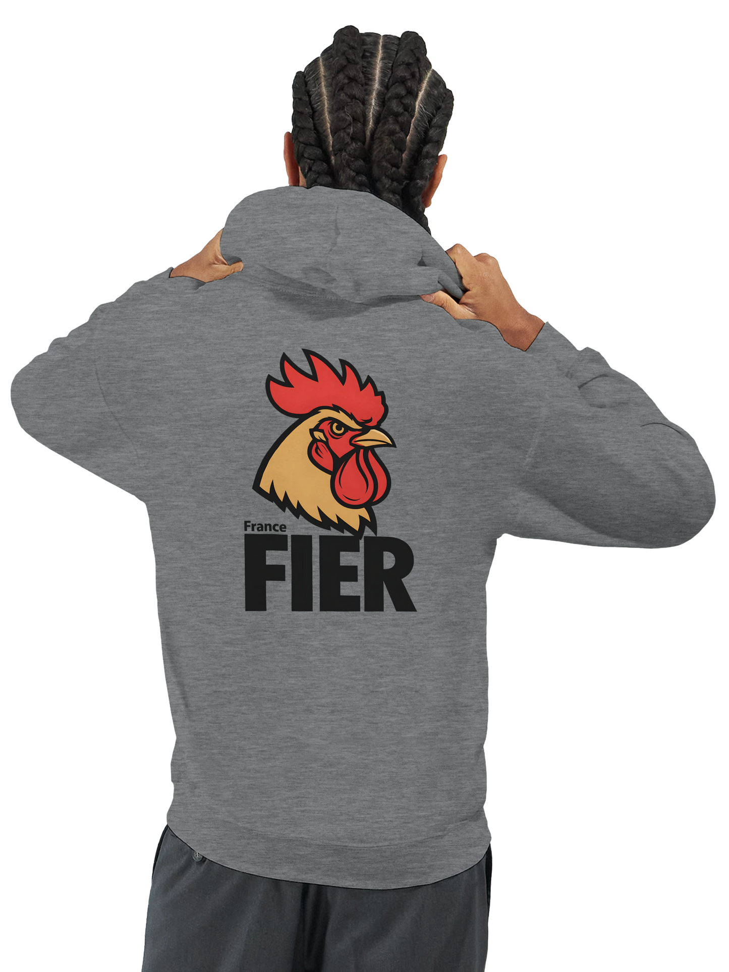 Sweat à Capuche France Fier – Confortable et Résistant