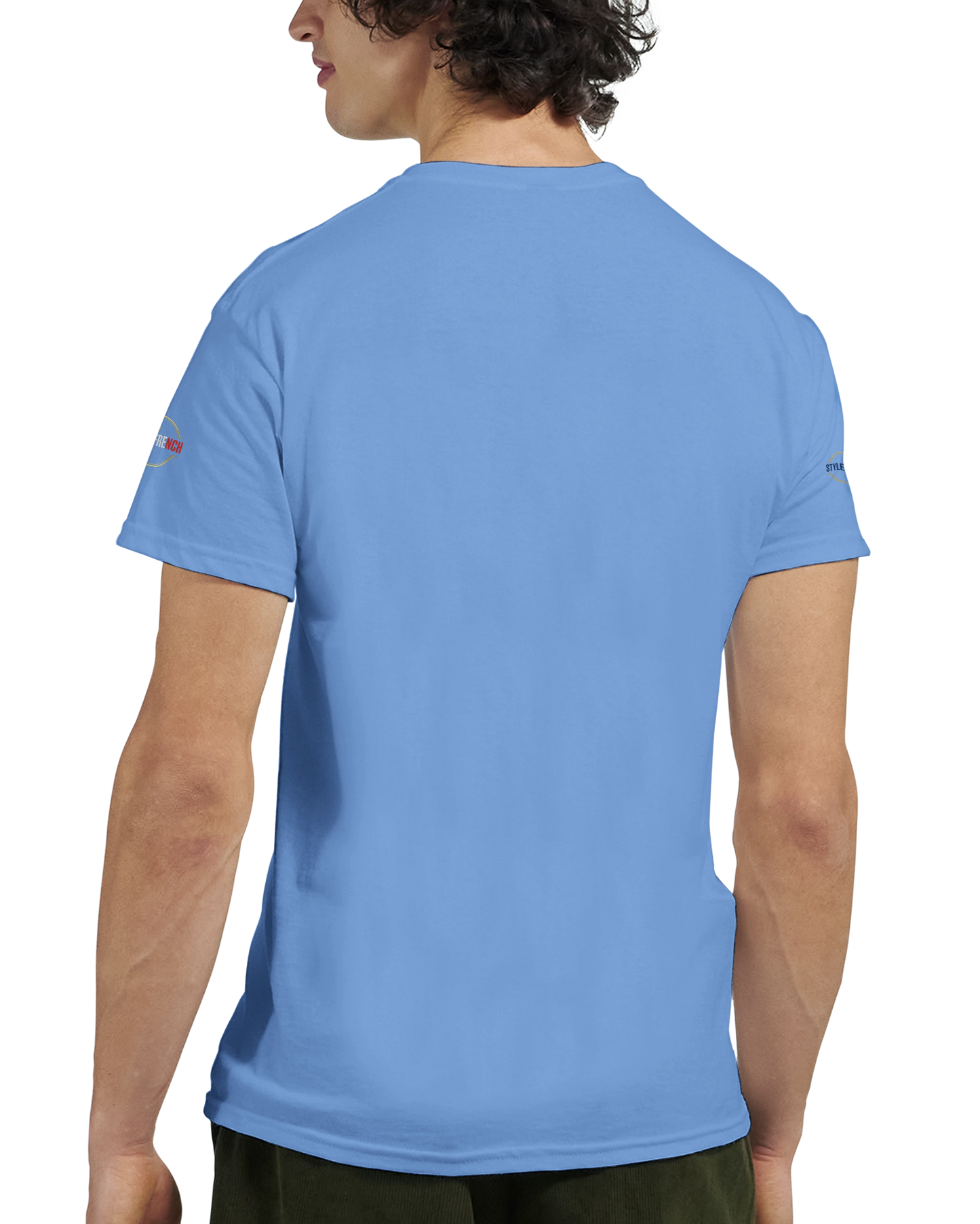 T-shirt Homme Œil de la République - Coton Épais à Coupe Classique