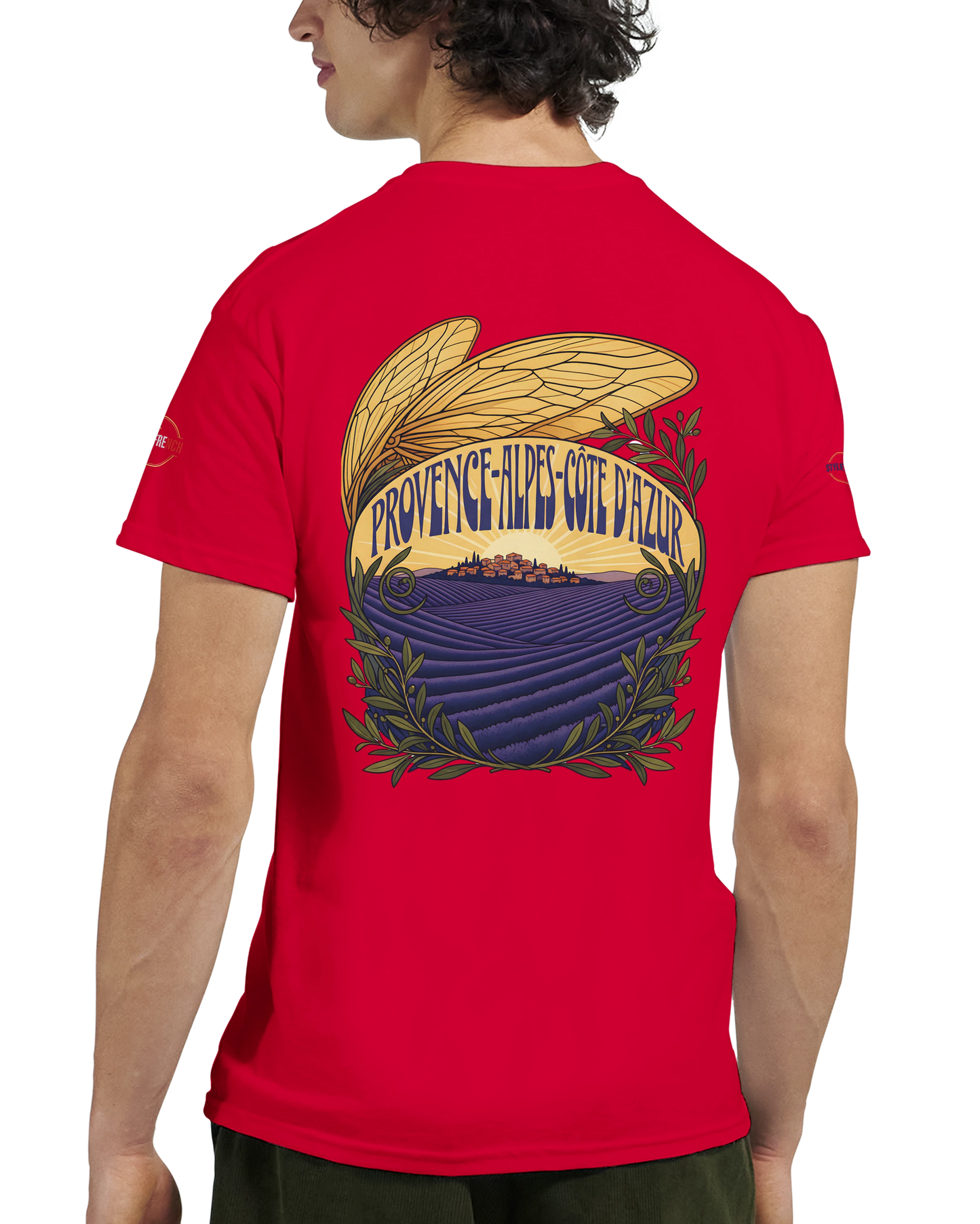 T-Shirt Unisexe Provence-Alpes-Côte d'Azur – Coton Épais Premium