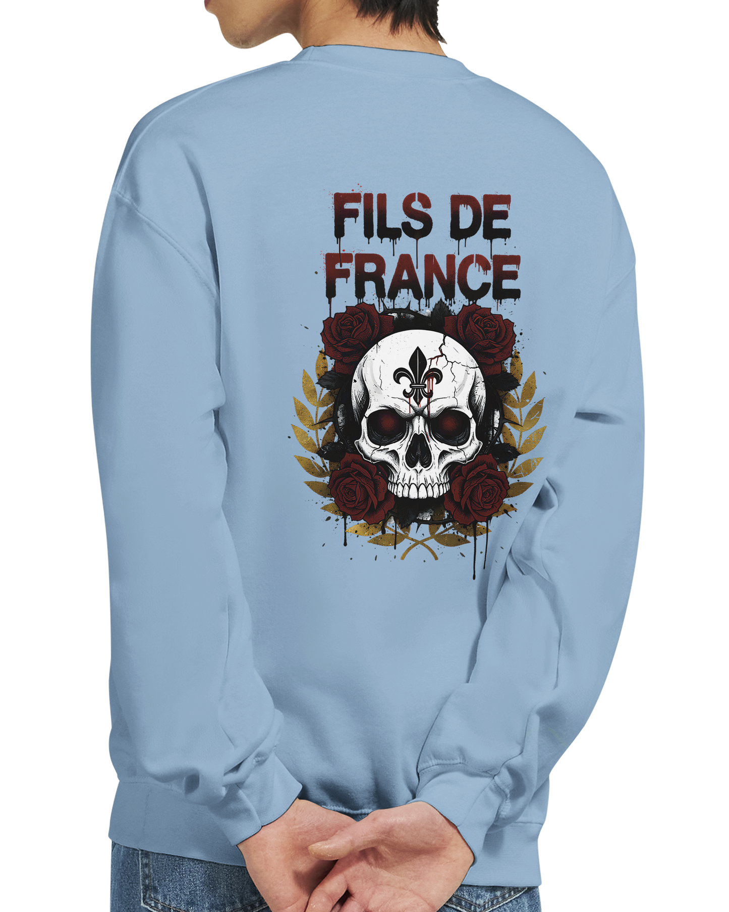 Sweat-shirt Homme Fils de France –Premium Confort Classique