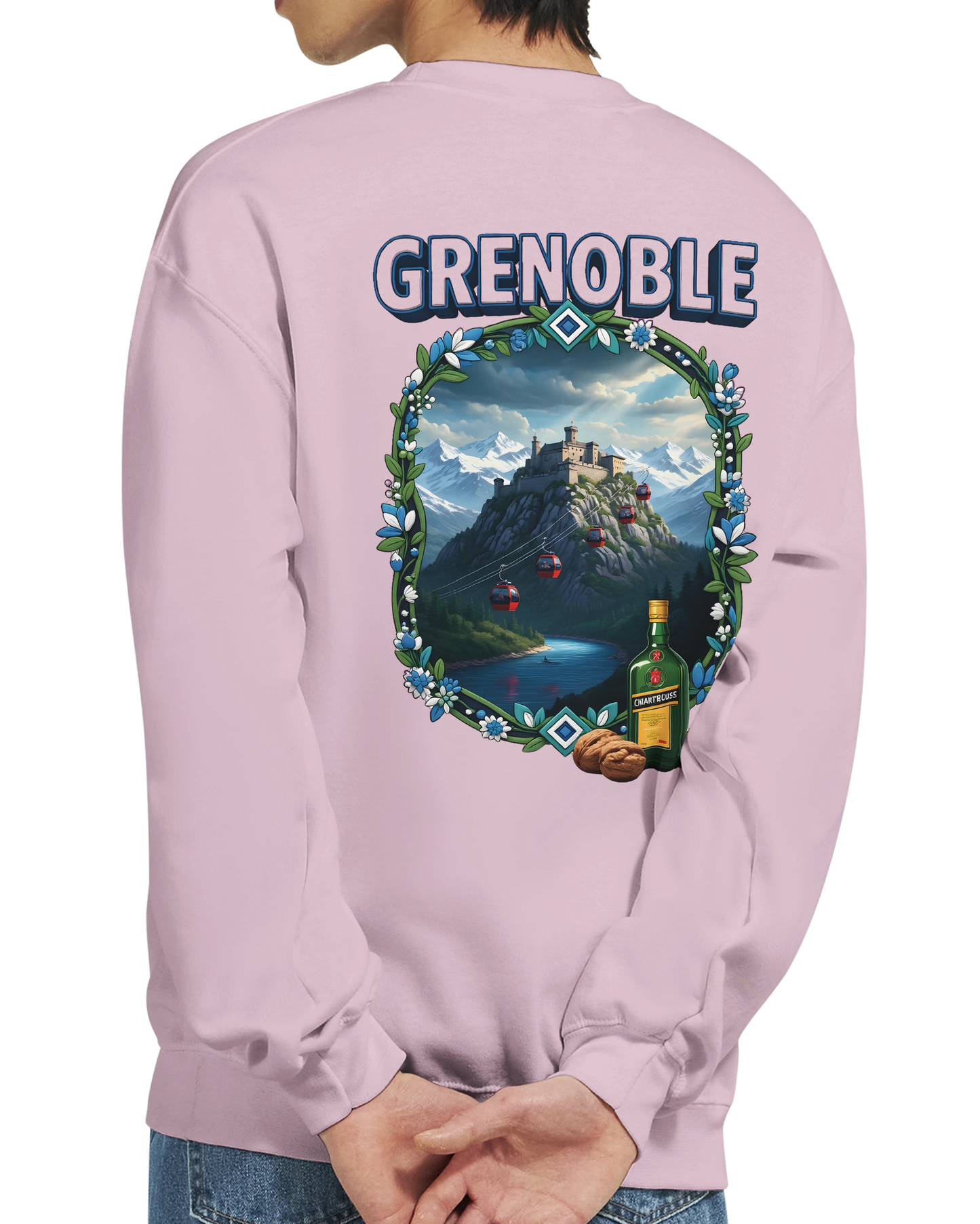Sweat-shirt unisexe Grenoble – Style urbain premium