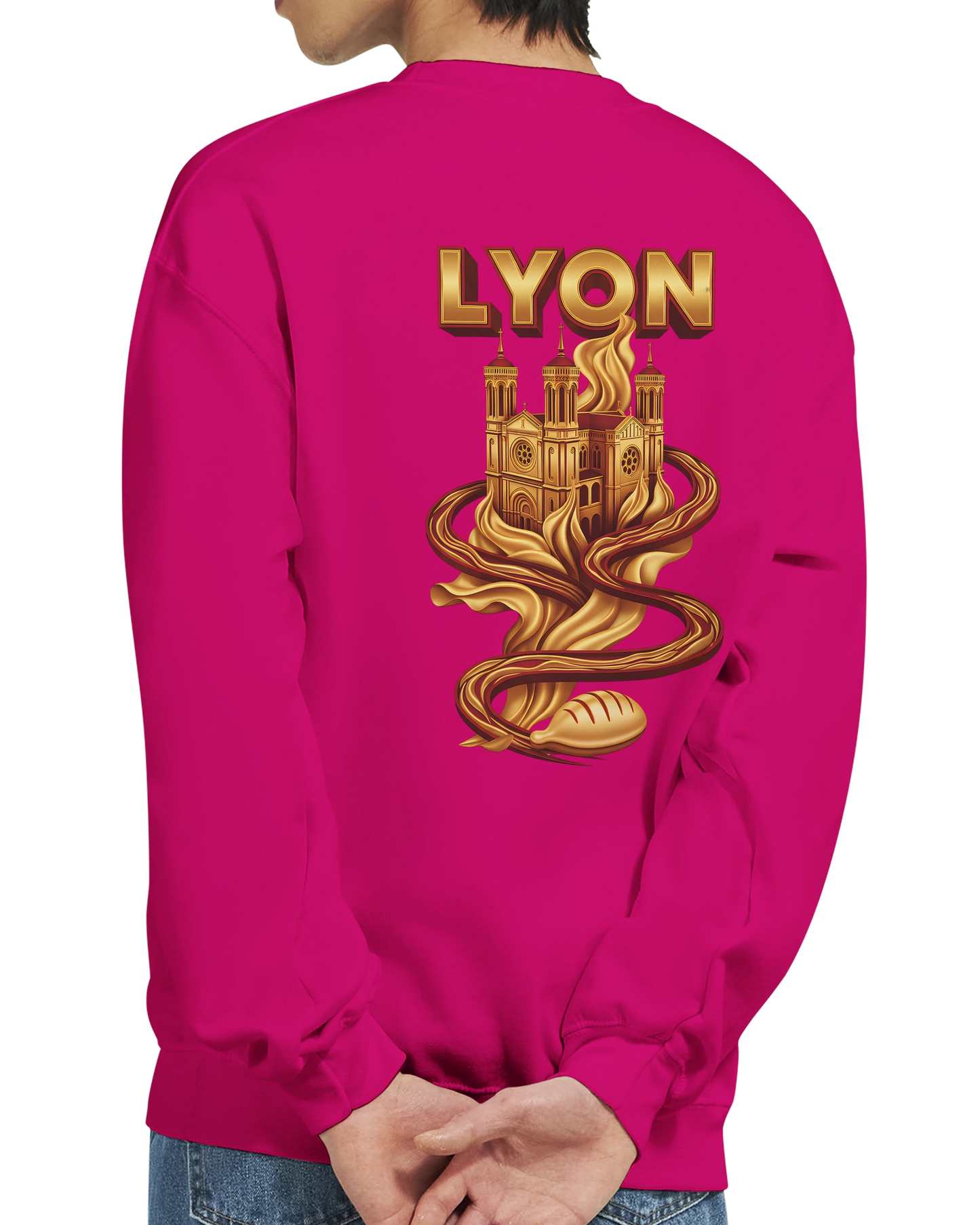 Sweat-shirt Unisexe Lyon – Confort Premium et Style Classique