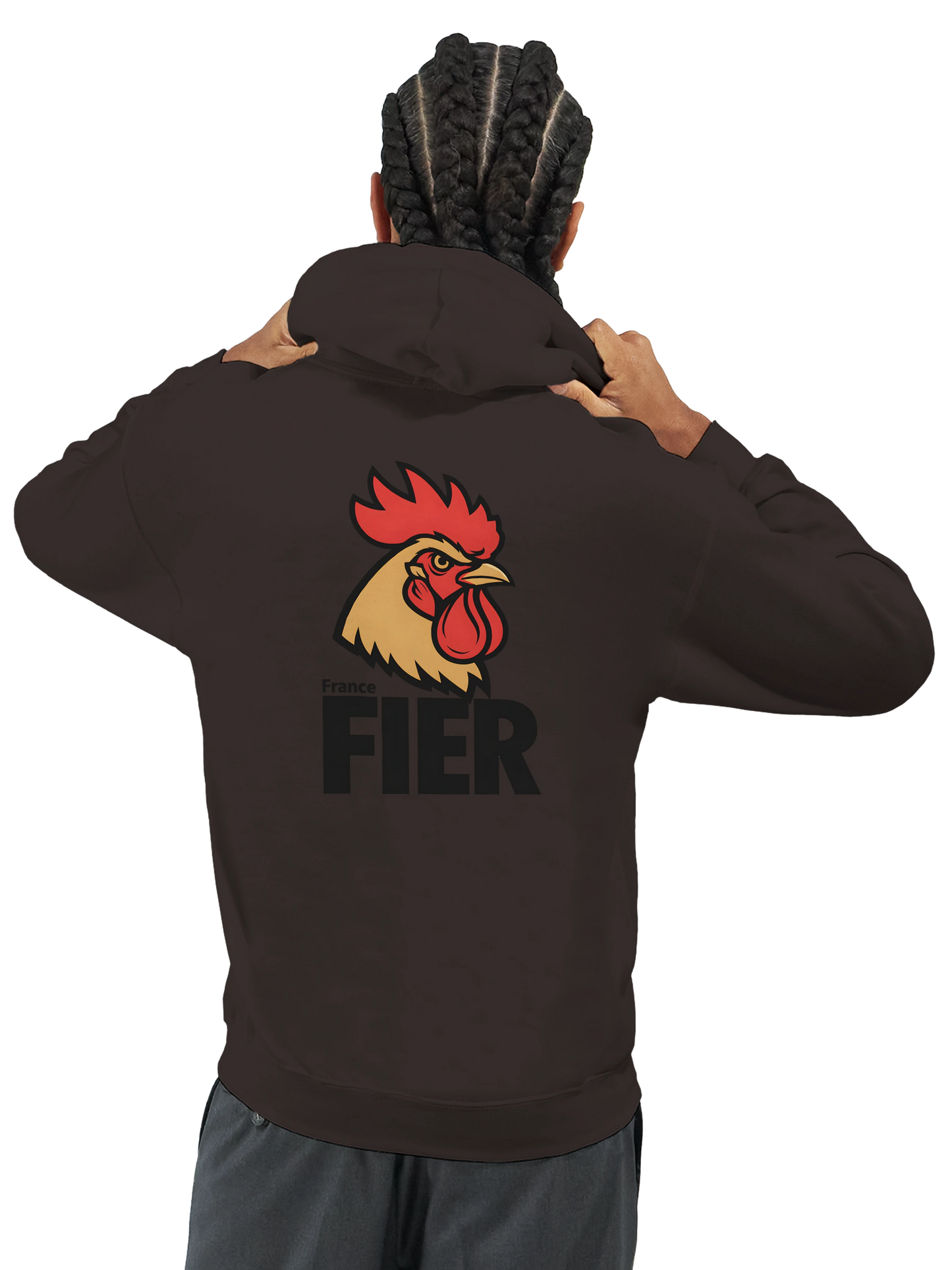 Sweat à Capuche Homme France Fière – Premium Confort et Style
