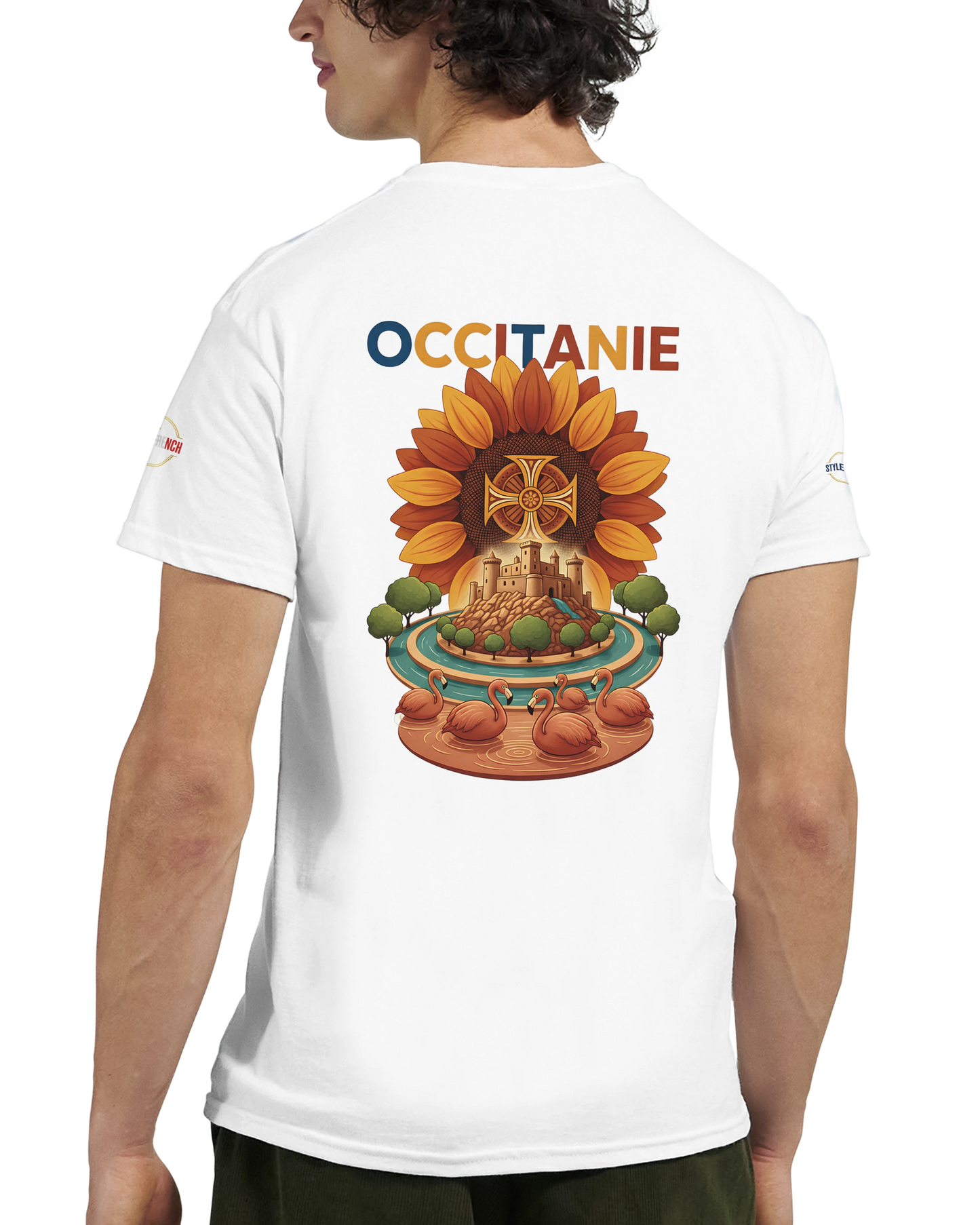 T-shirt Unisexe Occitanie – Coton Épais Premium