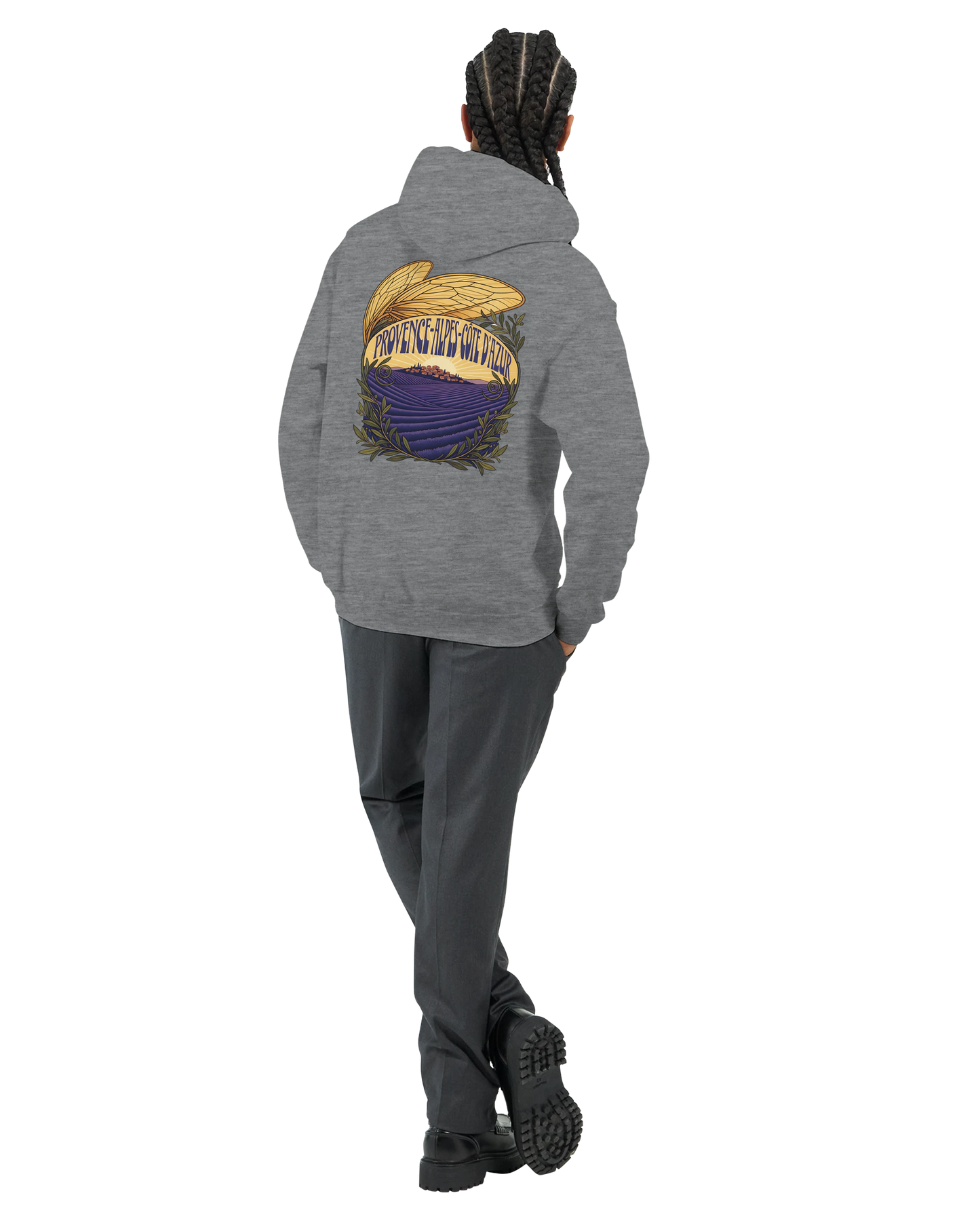 Sweat à capuche unisexe Provence-Alpes-Côte d'Azur – Confort premium