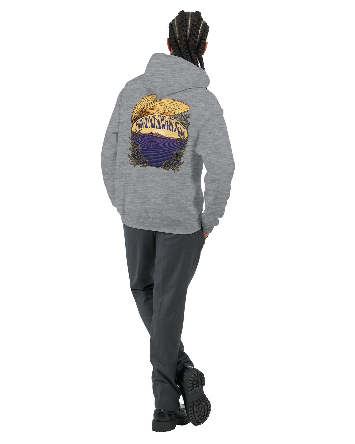 Sweat à capuche unisexe Provence-Alpes-Côte d'Azur – Confort premium