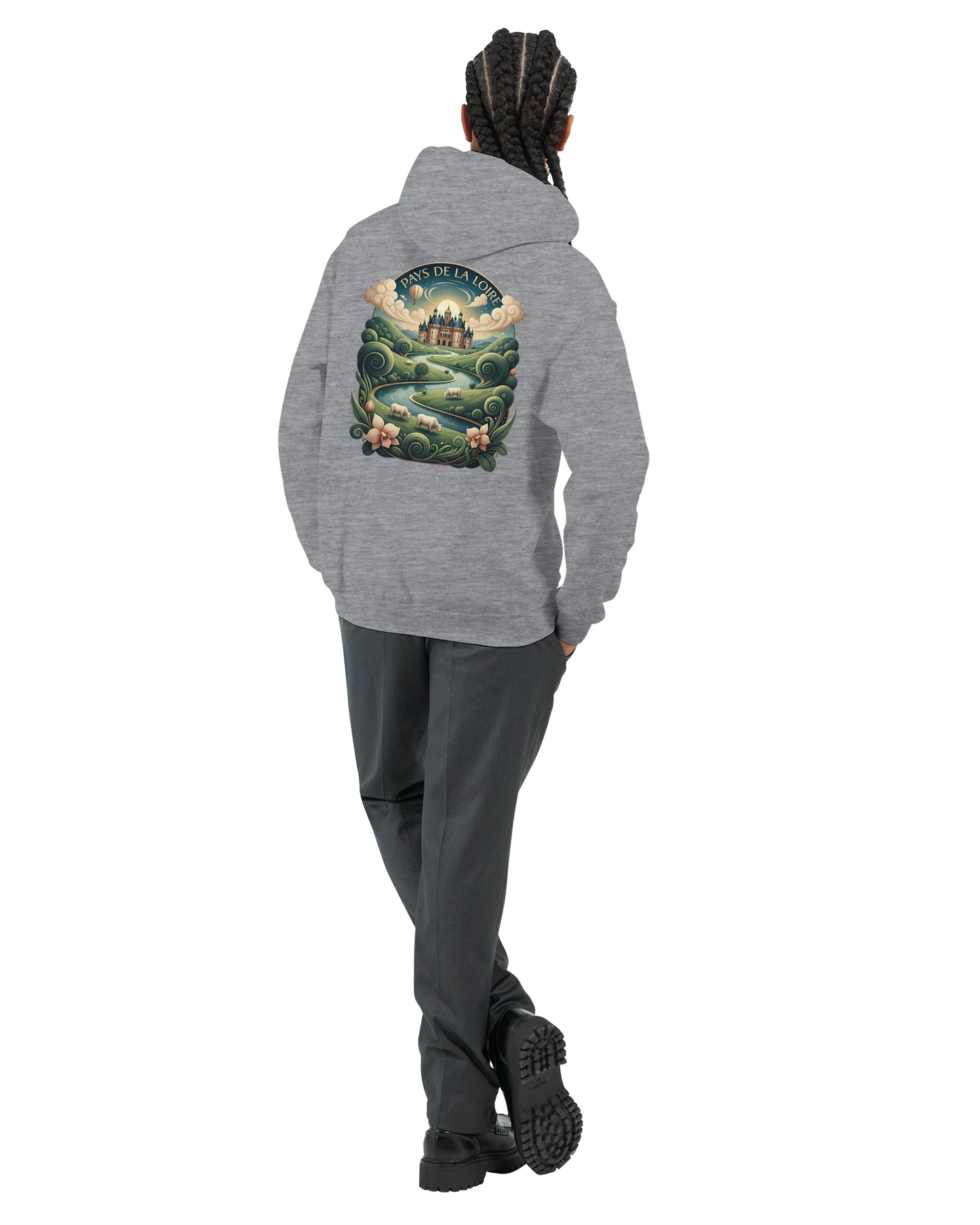 Sweat à capuche unisexe Pays de la Loire - Confort Premium