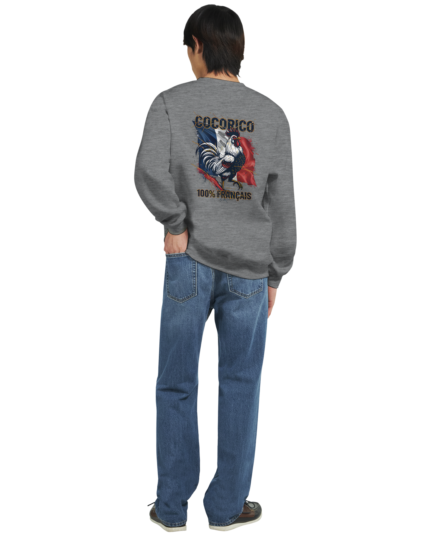 Sweat-shirt Homme Cocorico – Classique et Confortable